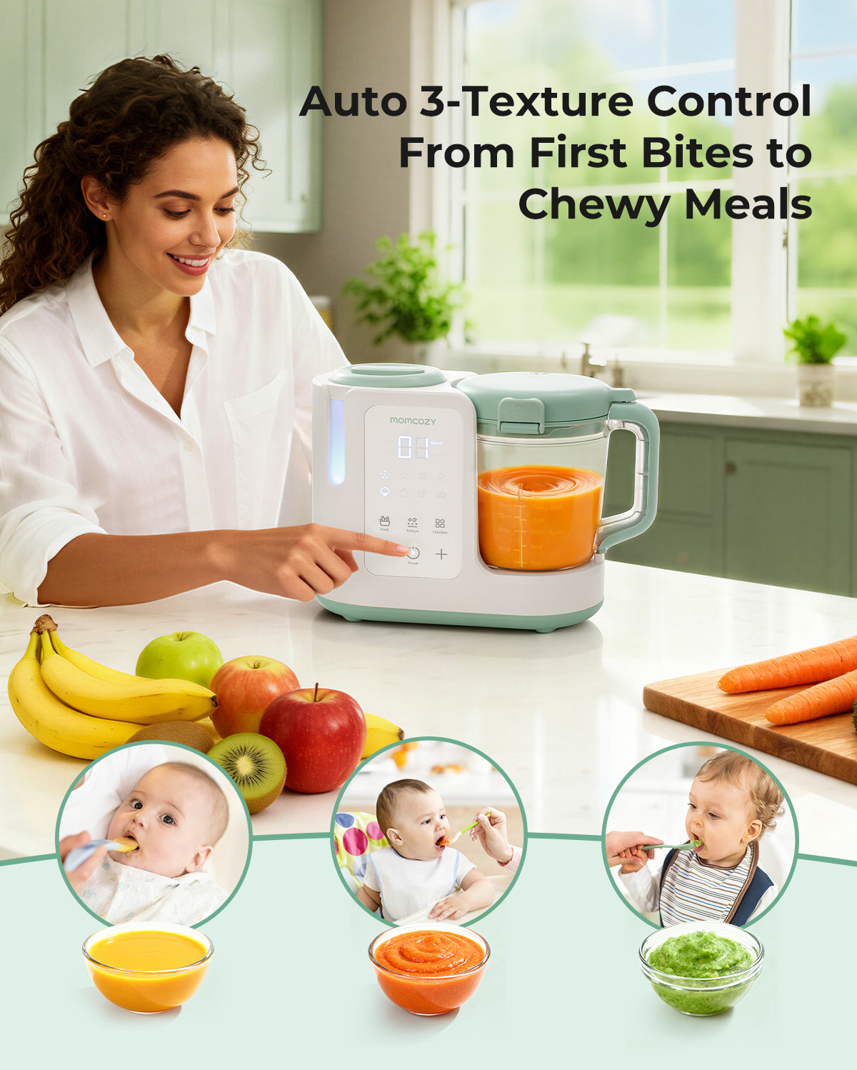Faire de l'alimentation pour bébé momcozy