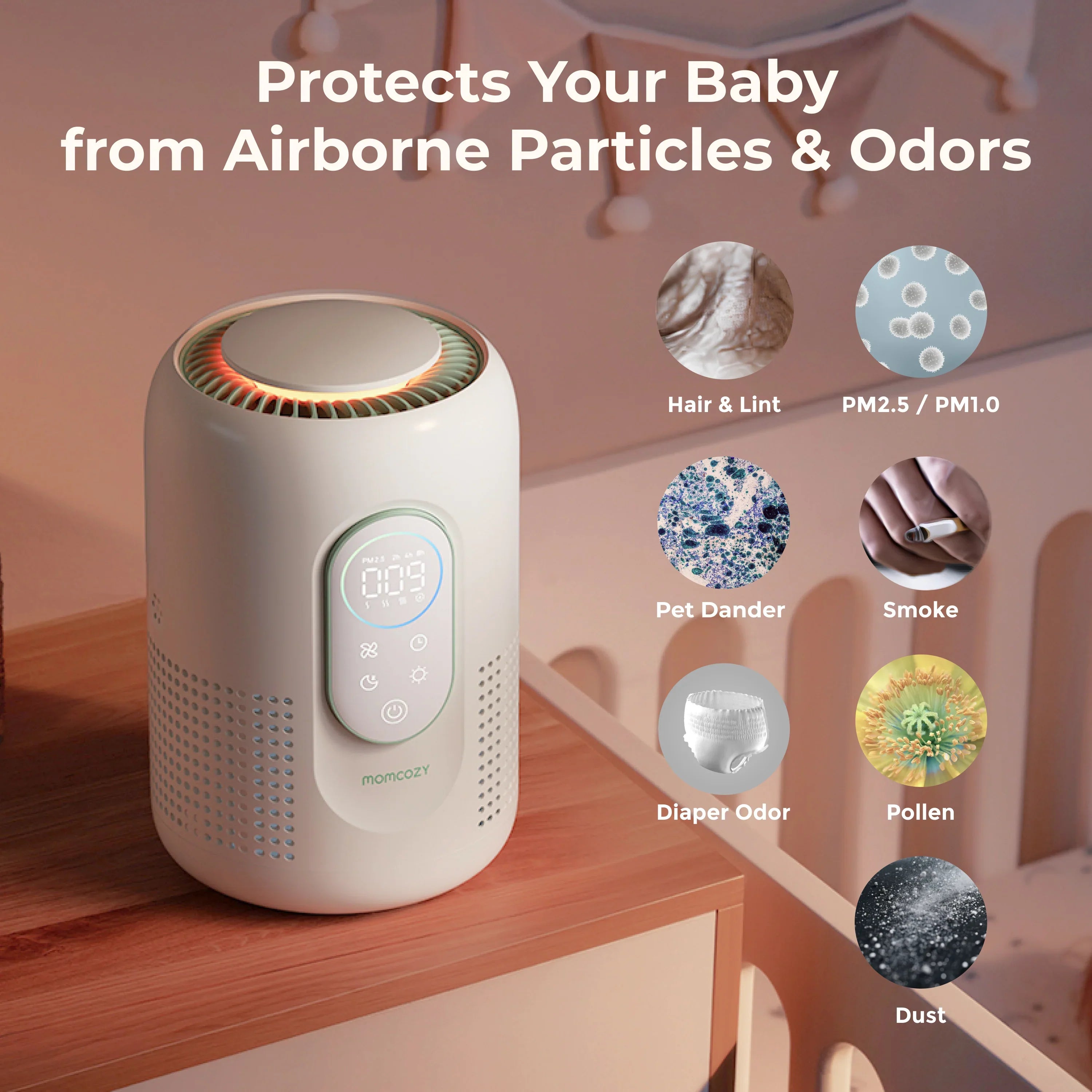 Ersatzfilter für Momcozy Baby-Luftreiniger