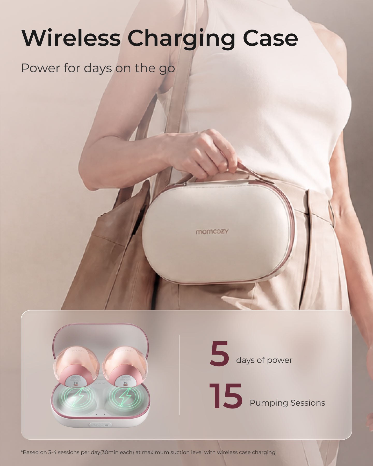 Sacaleches ultra compacto Momcozy Air 1