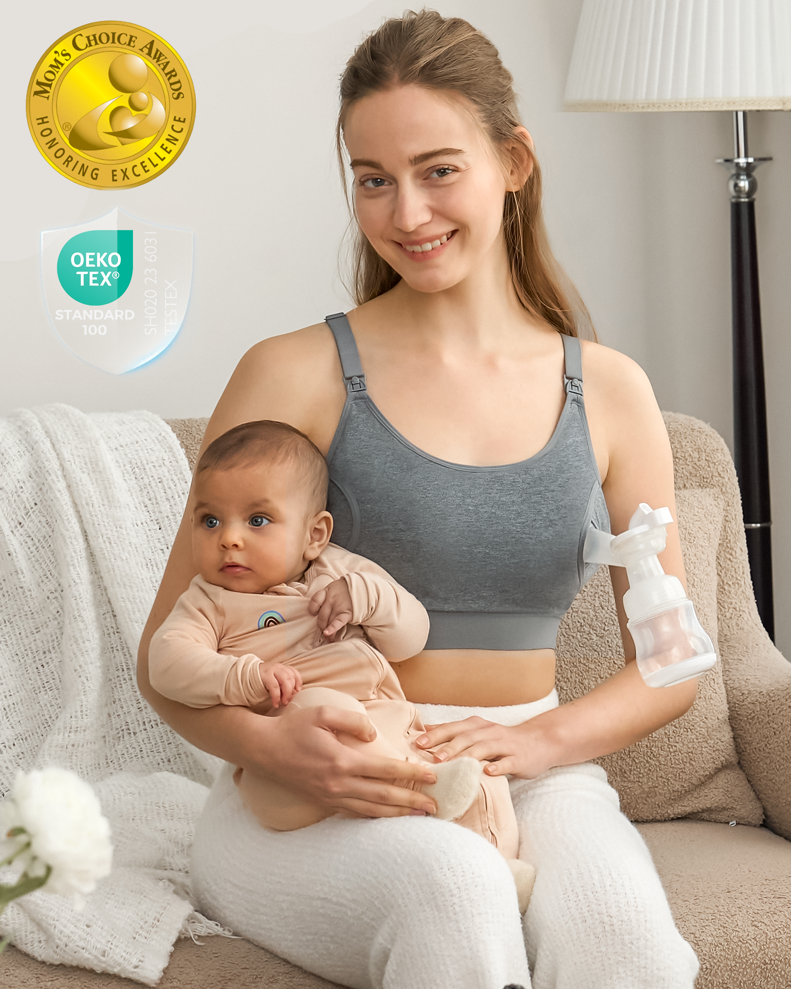 The Original: Our Basic Pumping Bra - YN08