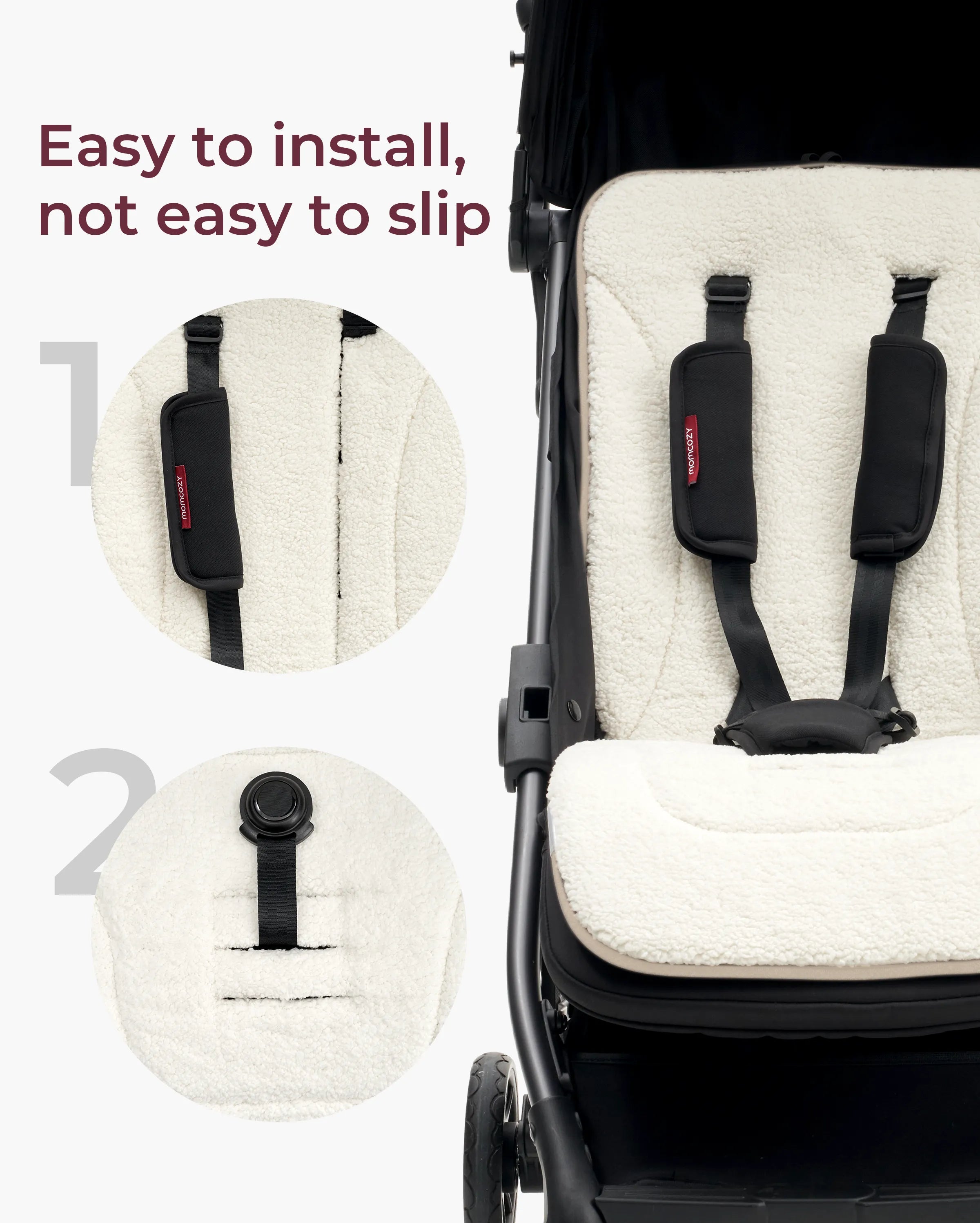 Momcozy Winter Warm Stroller Seat Liners