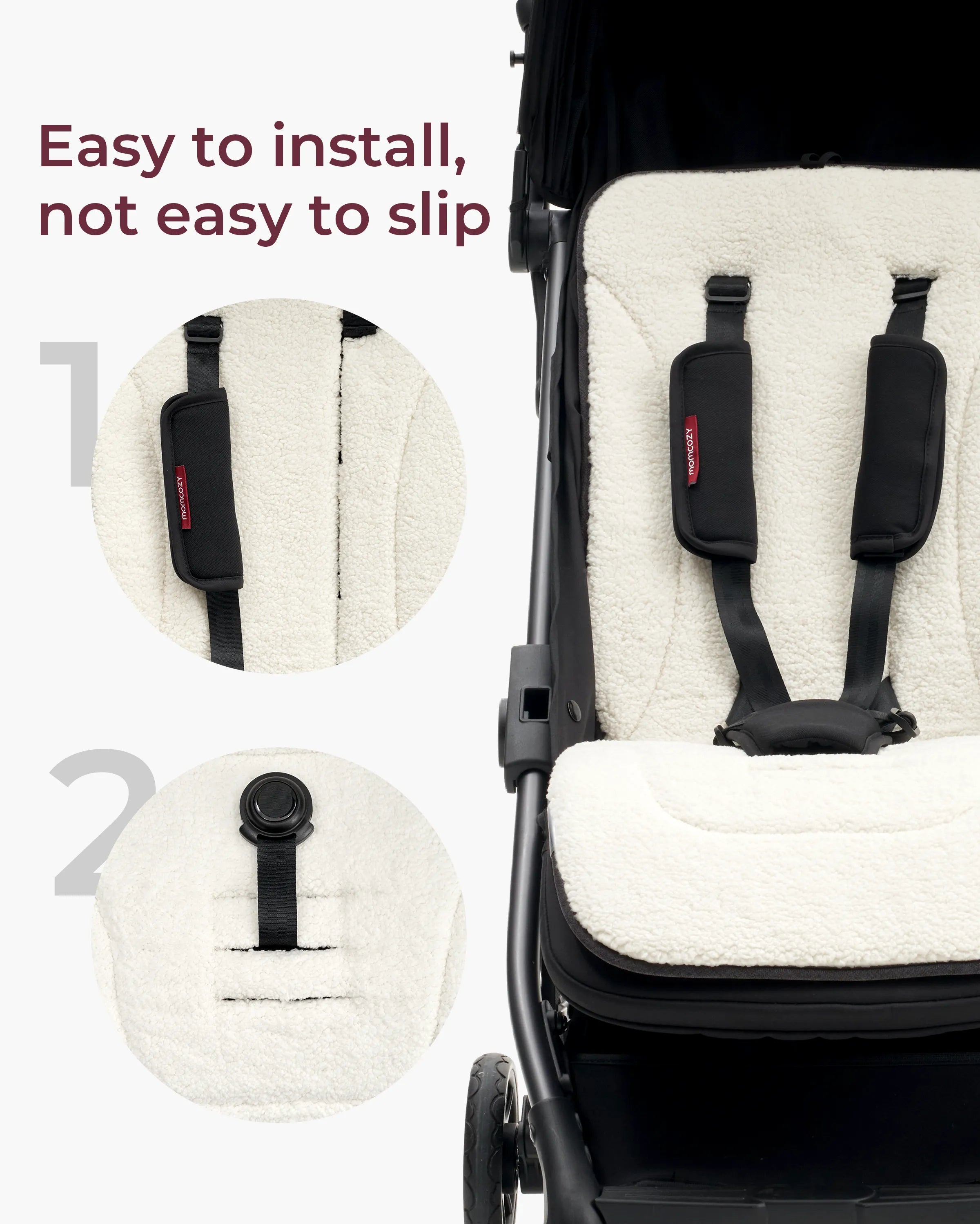 Momcozy Winter Warm Stroller Seat Liners