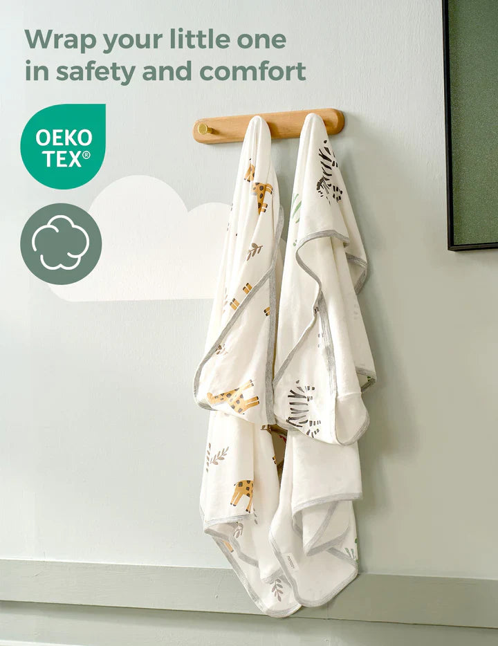 Ręcznik z Kapturem Momcozy Best Wishes dla Dzieci – Odwaga