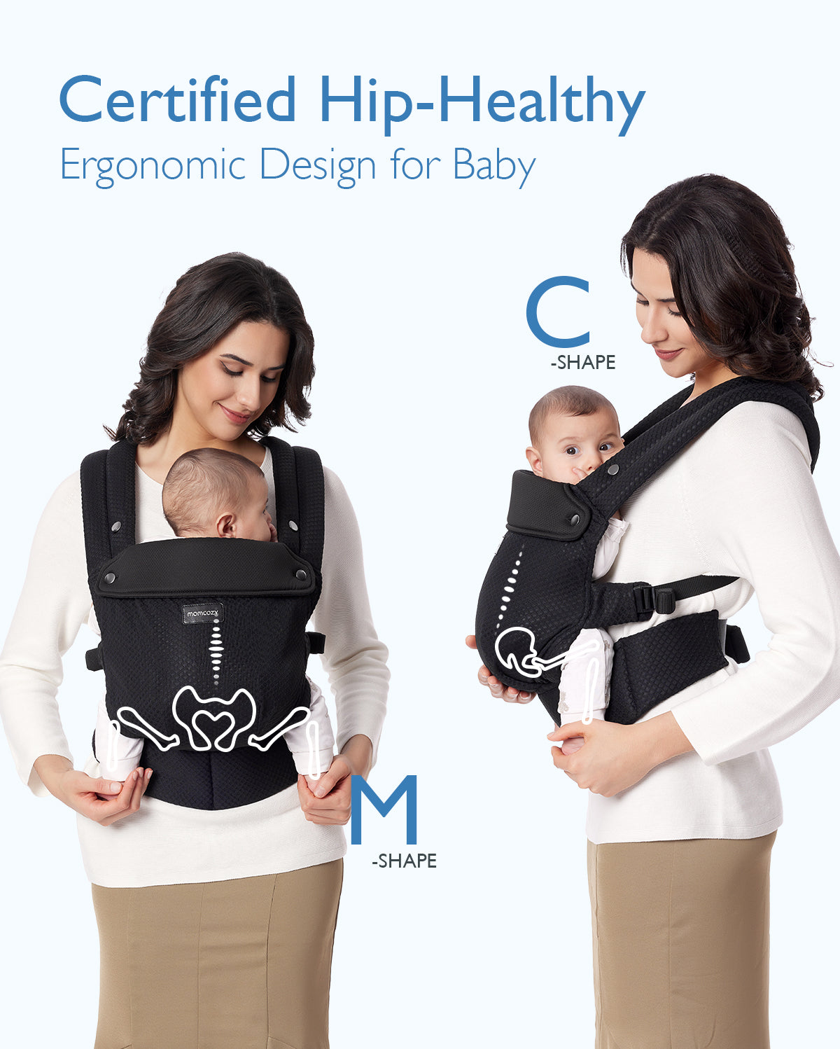 Momcozy PureHug Air Mesh Baby Carrier