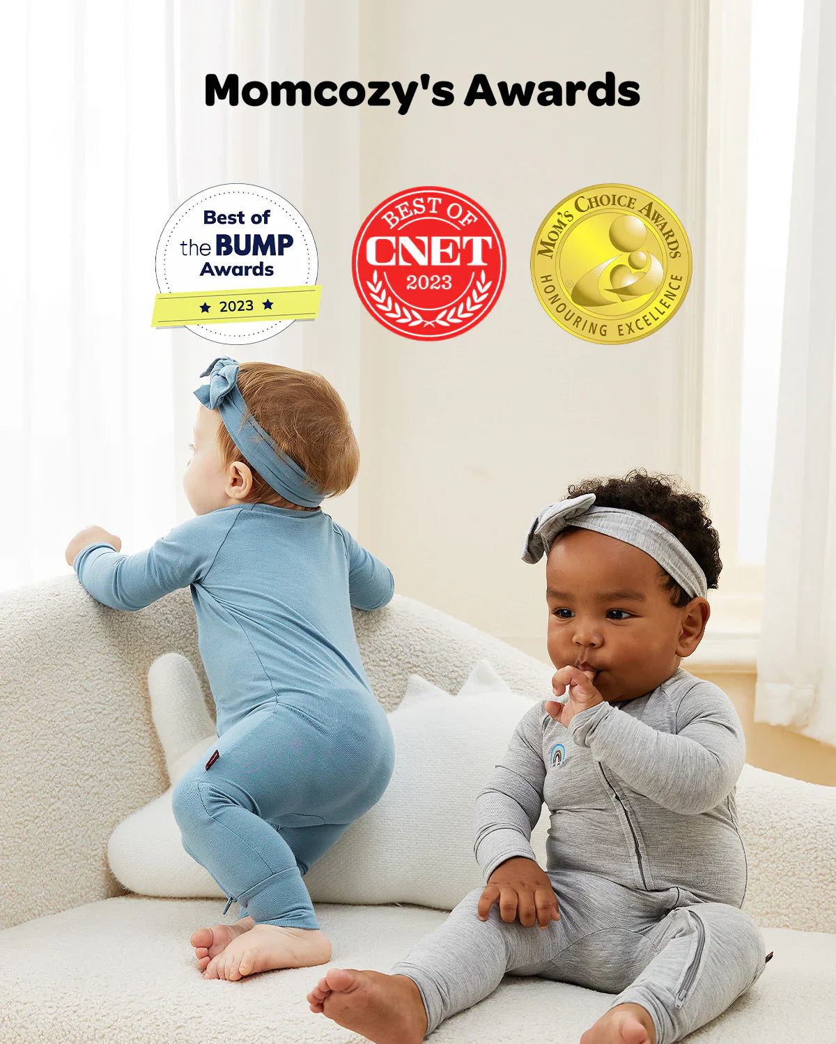 Momcozy Boy Girl Baby Pajamas - Newborn Sleepers