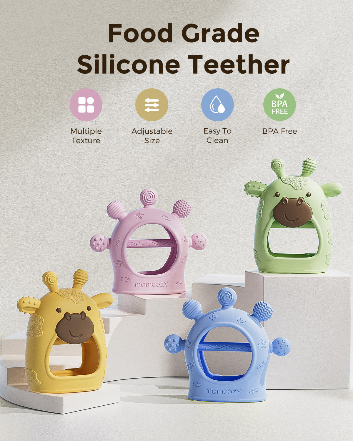 Momcozy Baby Teher Toys
