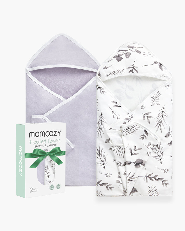 Translation missing: fr.Lot de 2 serviettes à capuche pour bébé – Douche Nouveau-né