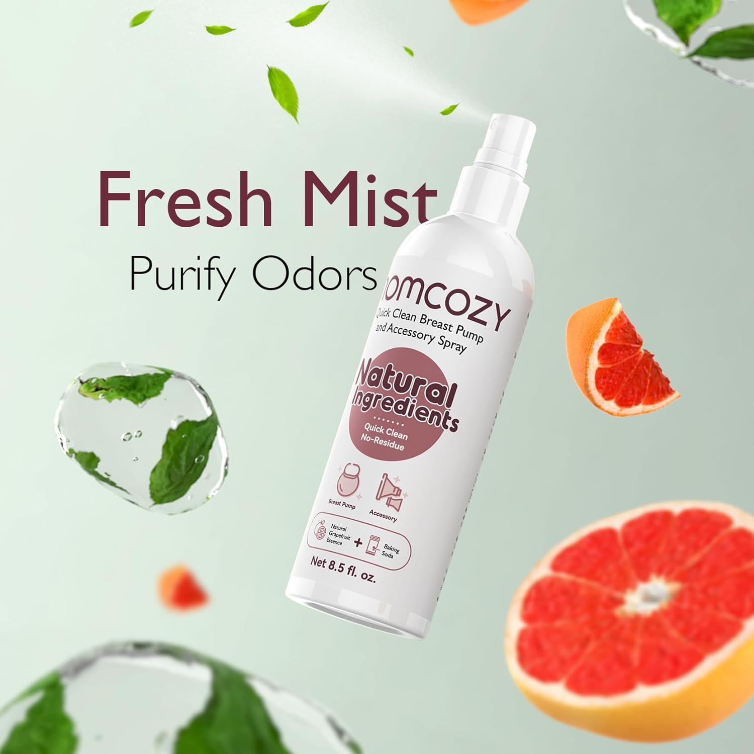 Spray de nettoyeur de pompe à lait Momcozy Portable Momcozy