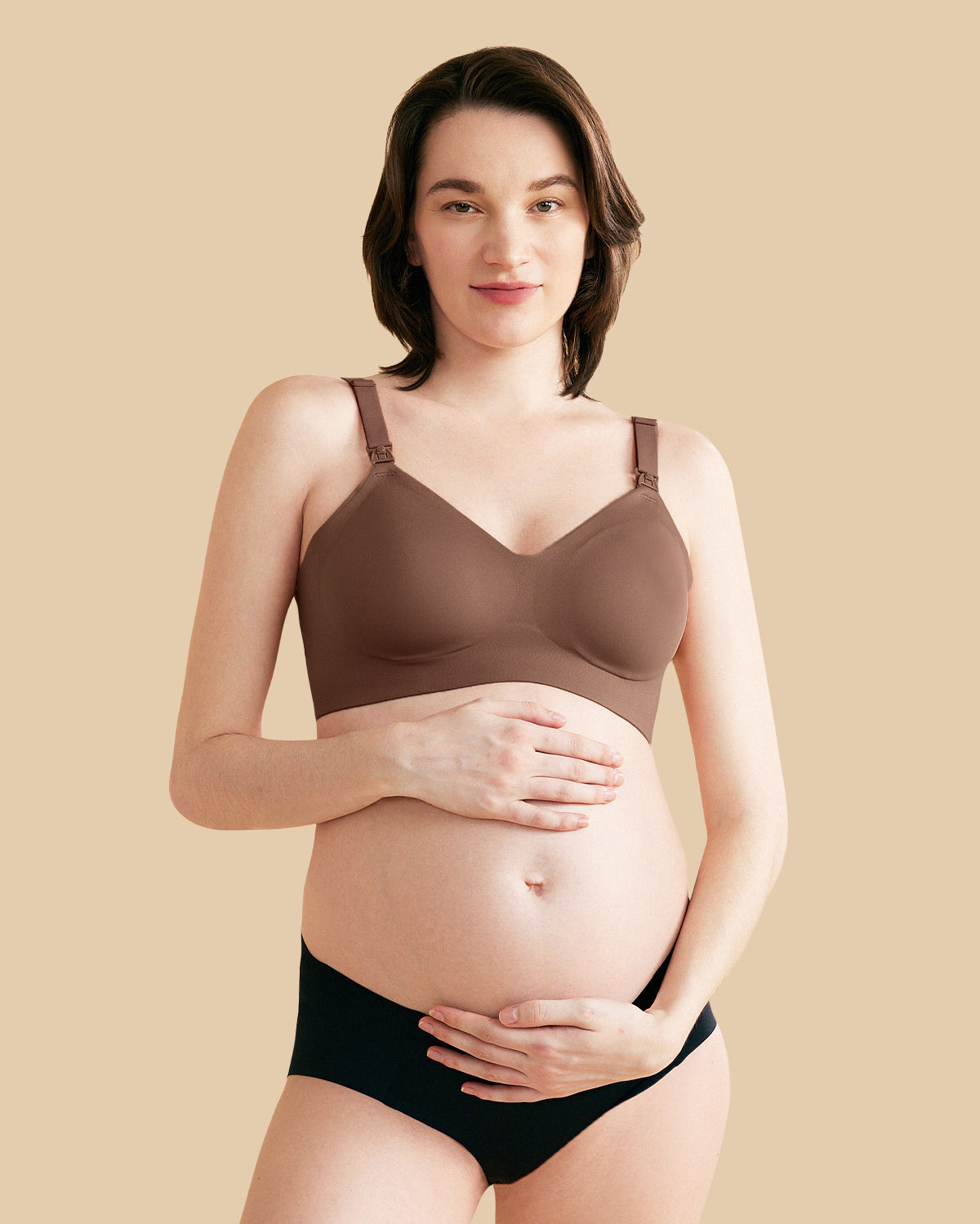 CozyAura-Ultra Soft Seamless Nursing Bra - YN21