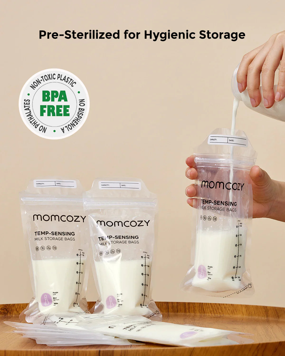 Nutri Smart Baby Bottle Warmer and 120 Count Breastmilk Storage Bags