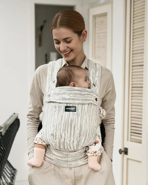 Momcozy HeriHug 100% Leinen Babytrage