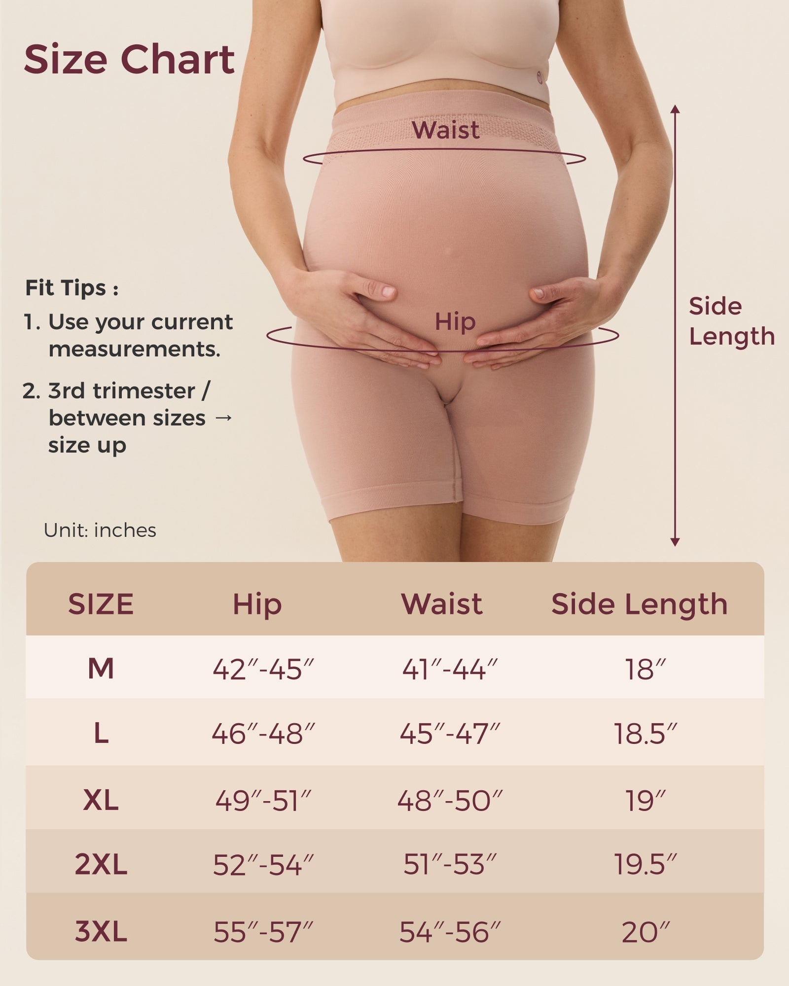 Sous-vêtements de maternité Momcozy SkinHug Mask-Feel