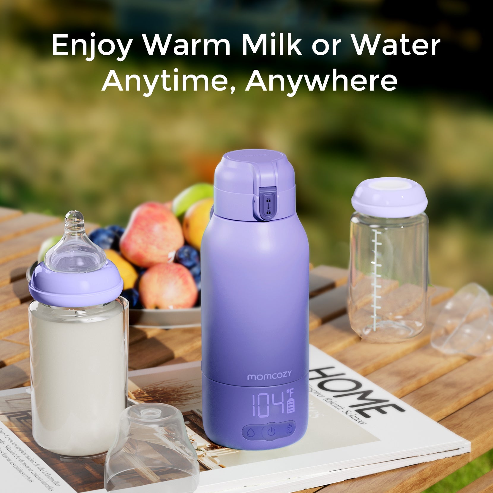 Superfast Portable Baby Bottle Warmer for Travel