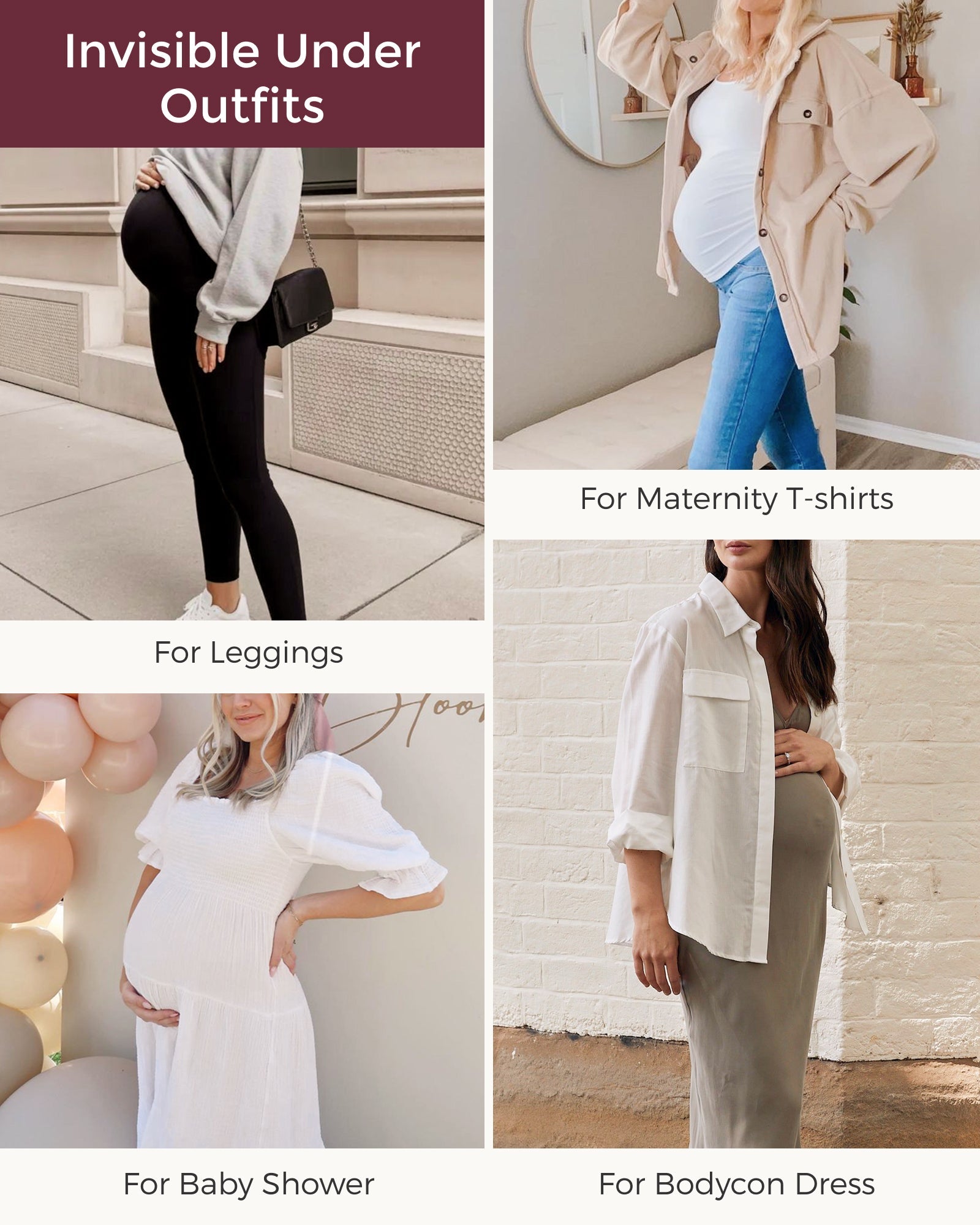 Sous-vêtements de maternité Momcozy SkinHug Mask-Feel