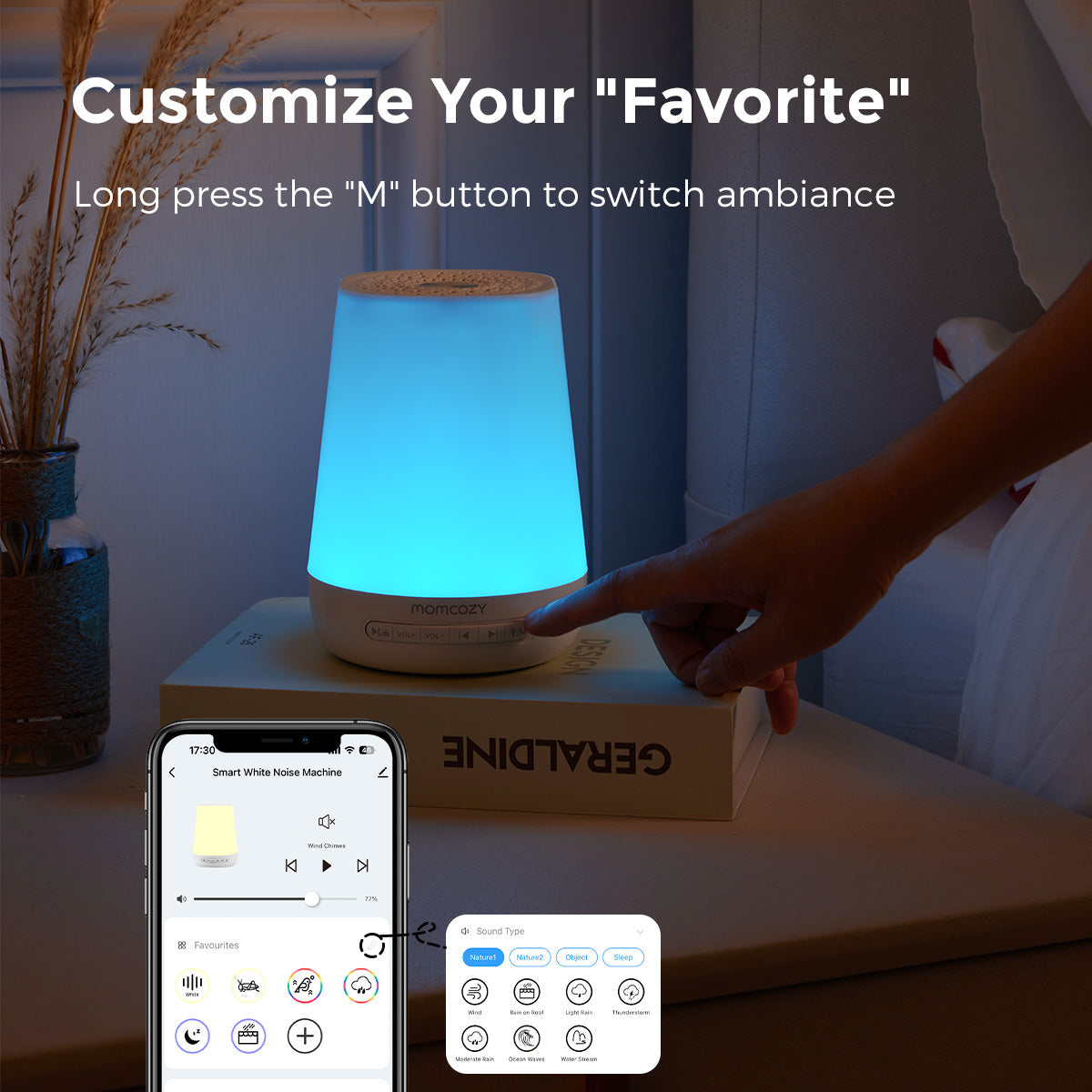 Smart Baby Sound Machine - App Remote Control
