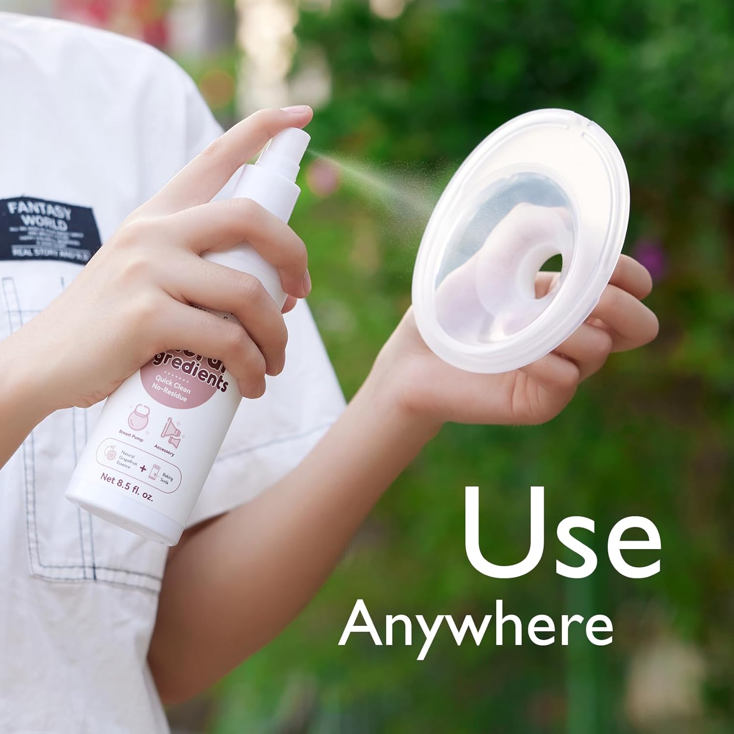 Spray de nettoyeur de pompe à lait Momcozy Portable Momcozy