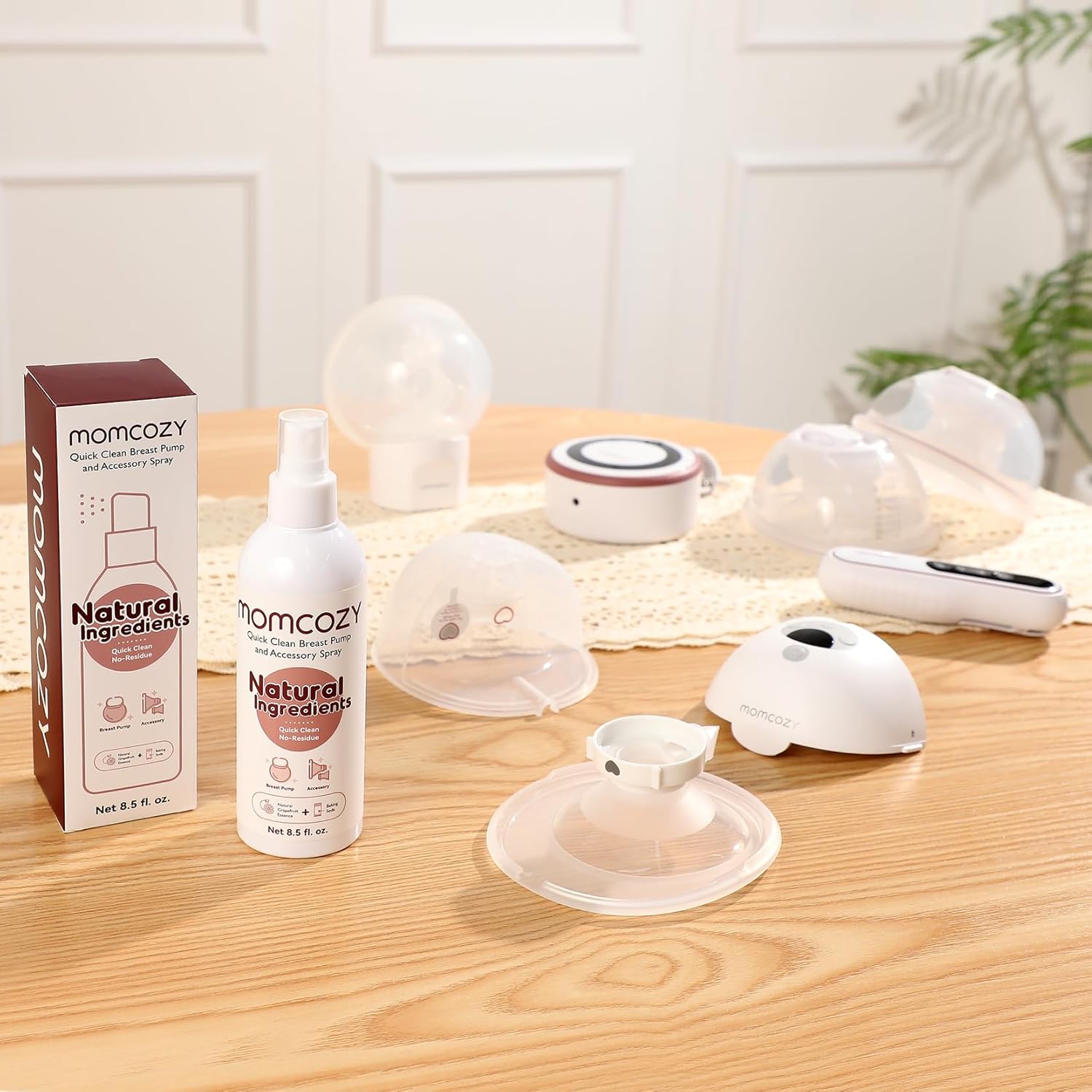 Spray de nettoyeur de pompe à lait Momcozy Portable Momcozy