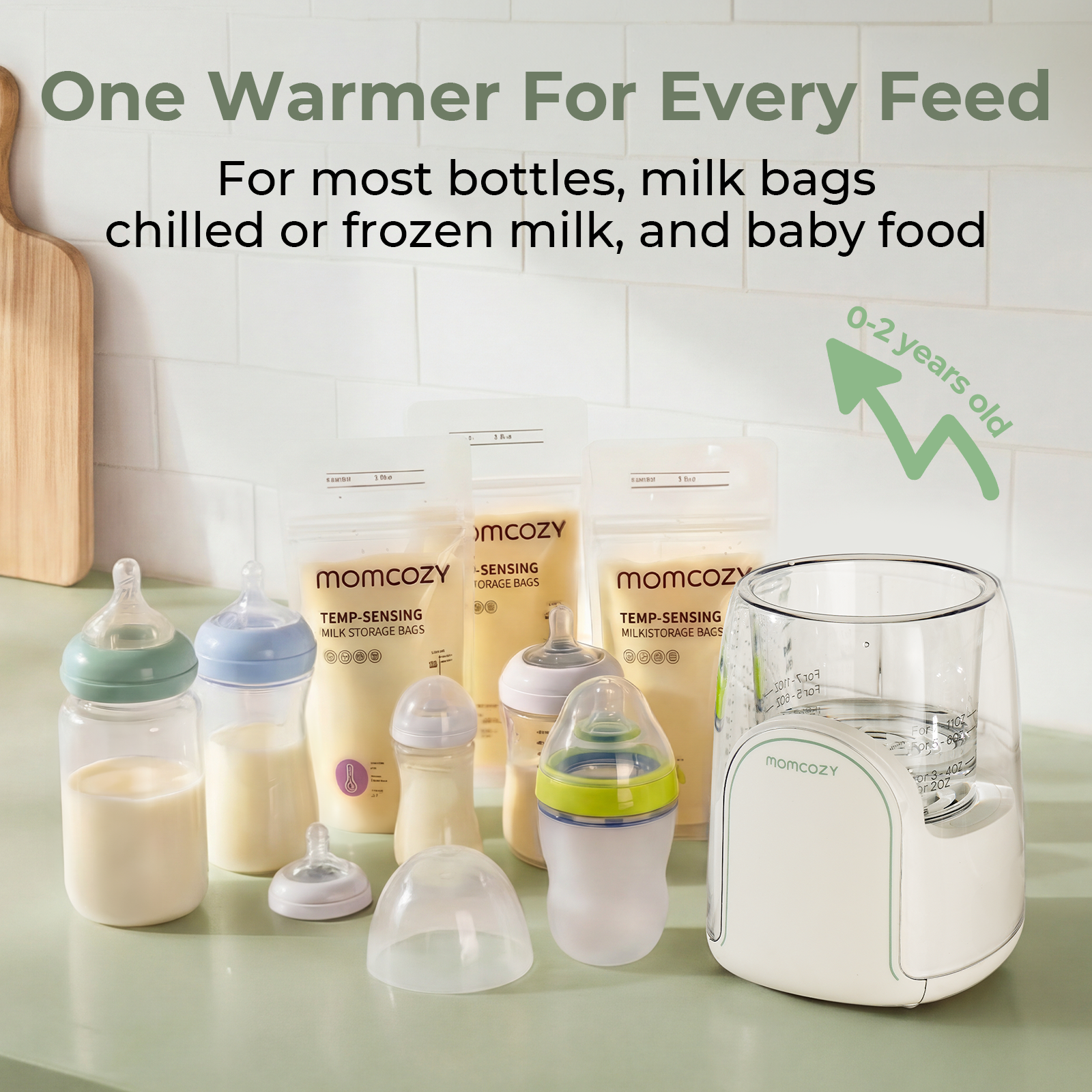 Momcozy Night Pro Baby Bottle Warmer - Night Feeding