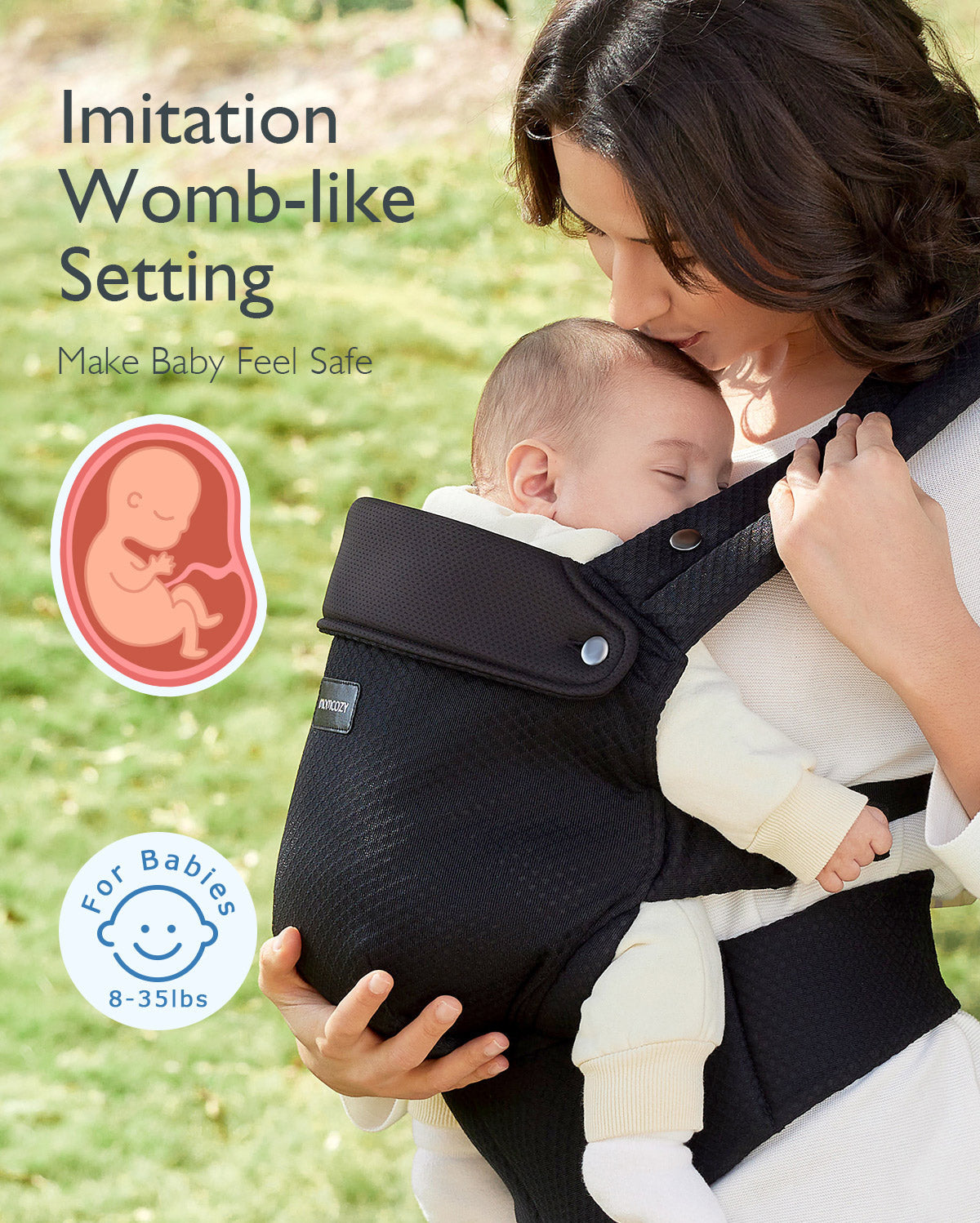 Momcozy PureHug Air Mesh Baby Carrier