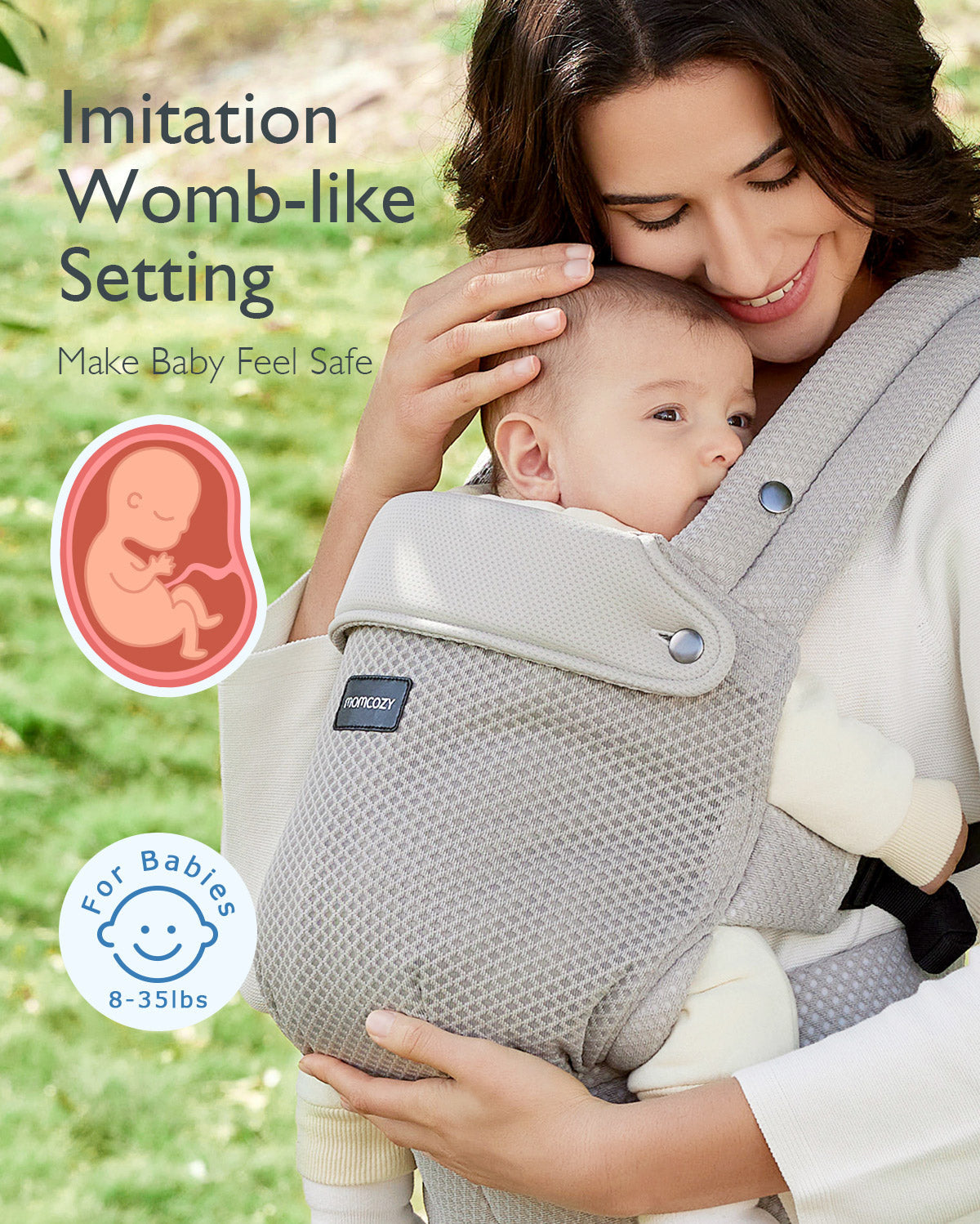 Momcozy PureHug Air Mesh Baby Carrier