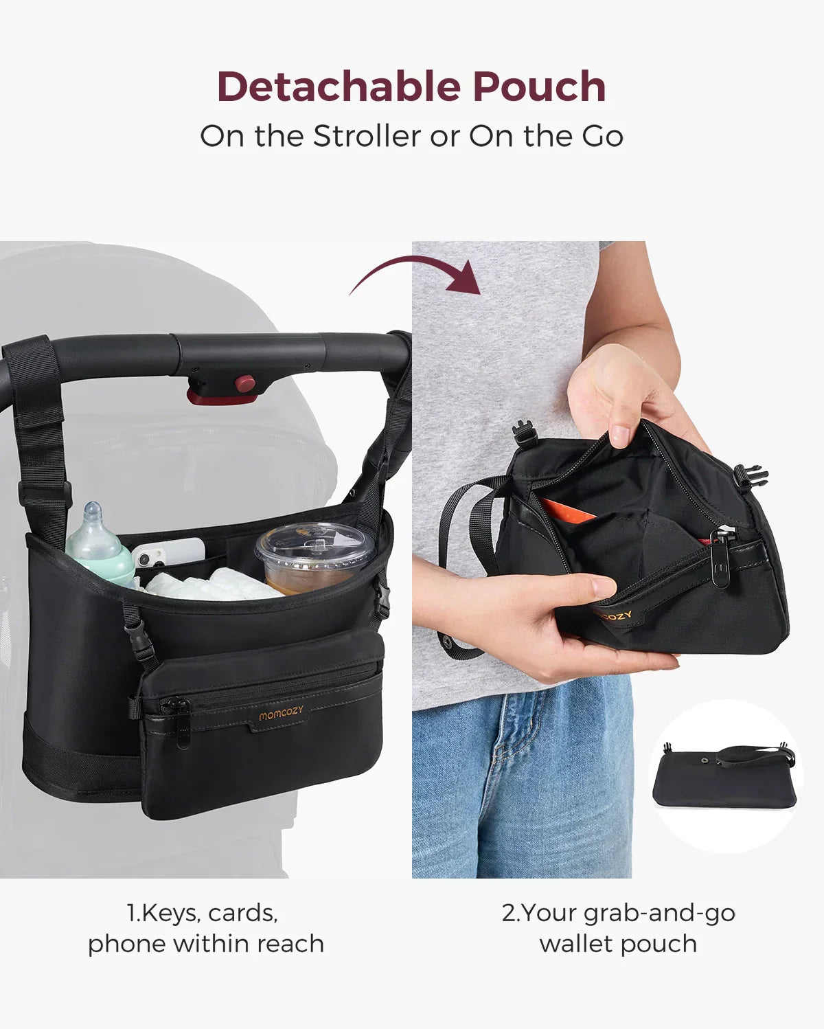 Momcozy Universale Kinderwagen-Organizer