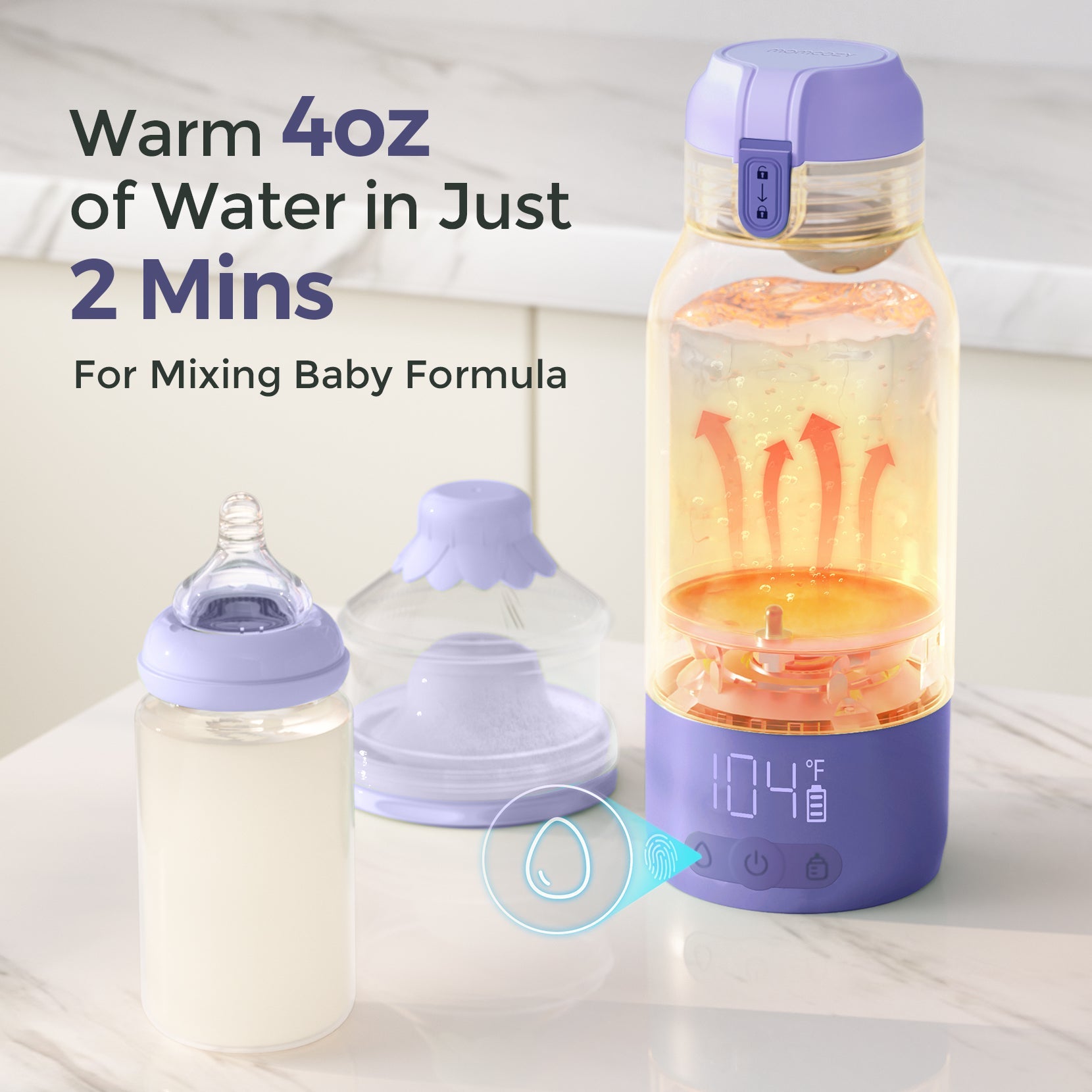 Superfast Portable Baby Bottle Warmer for Travel