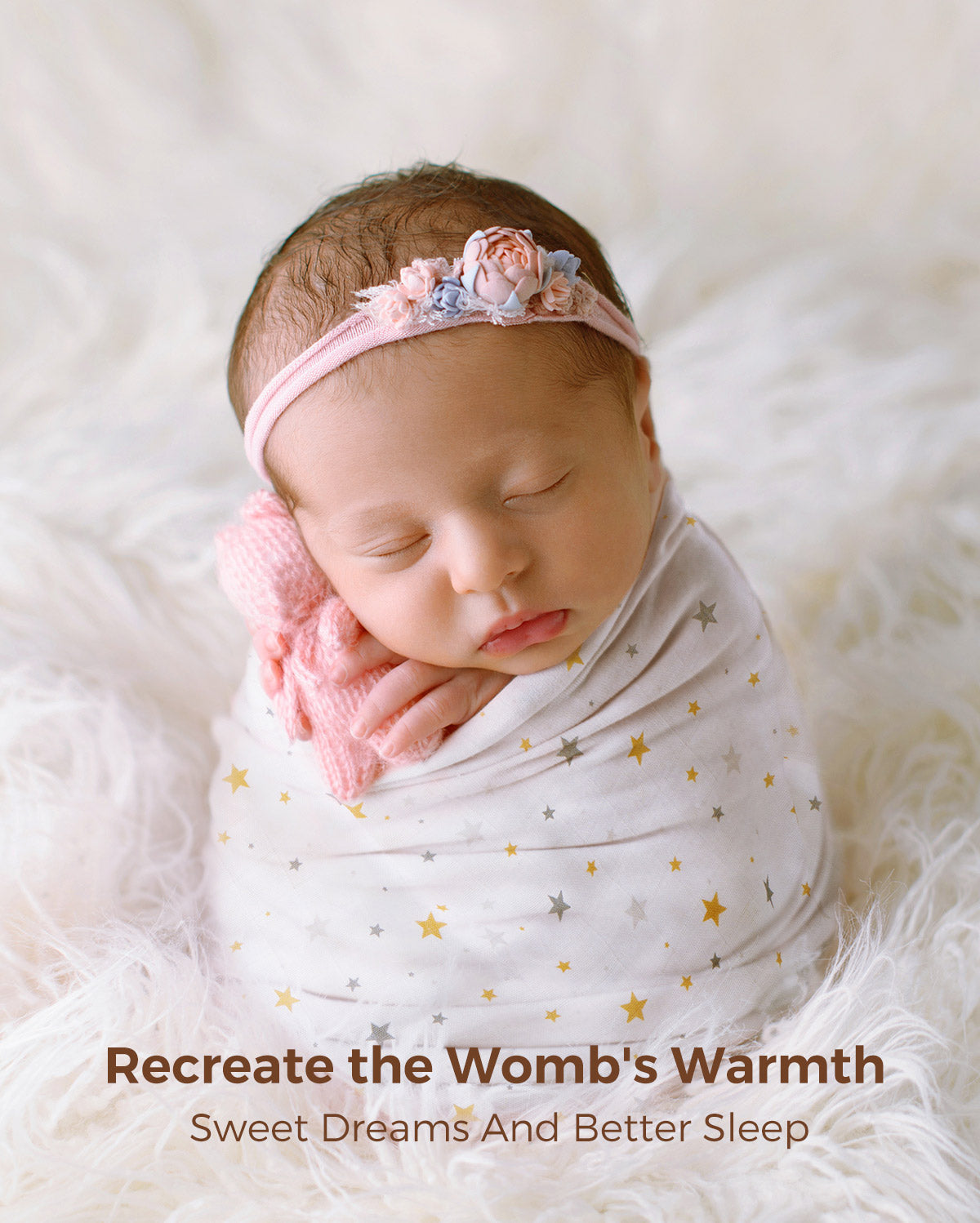 Momcozy Softness Swaddle Blankets -   Bling Star (4 Pack)