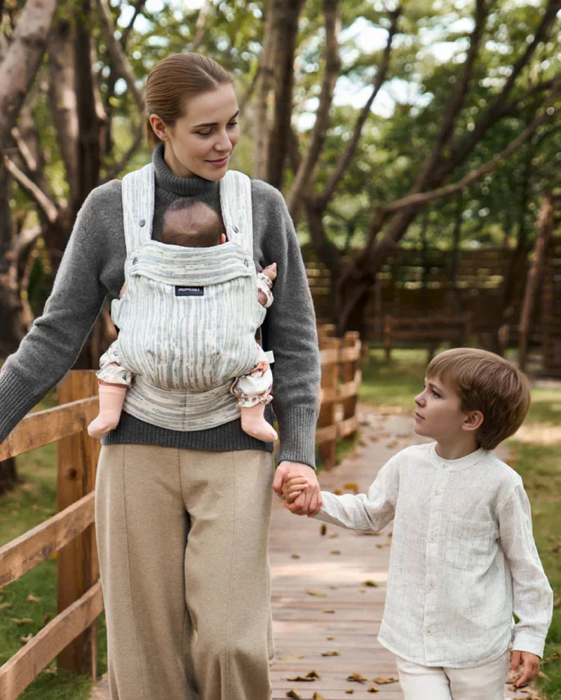 Momcozy HeriHug 100% Leinen Babytrage