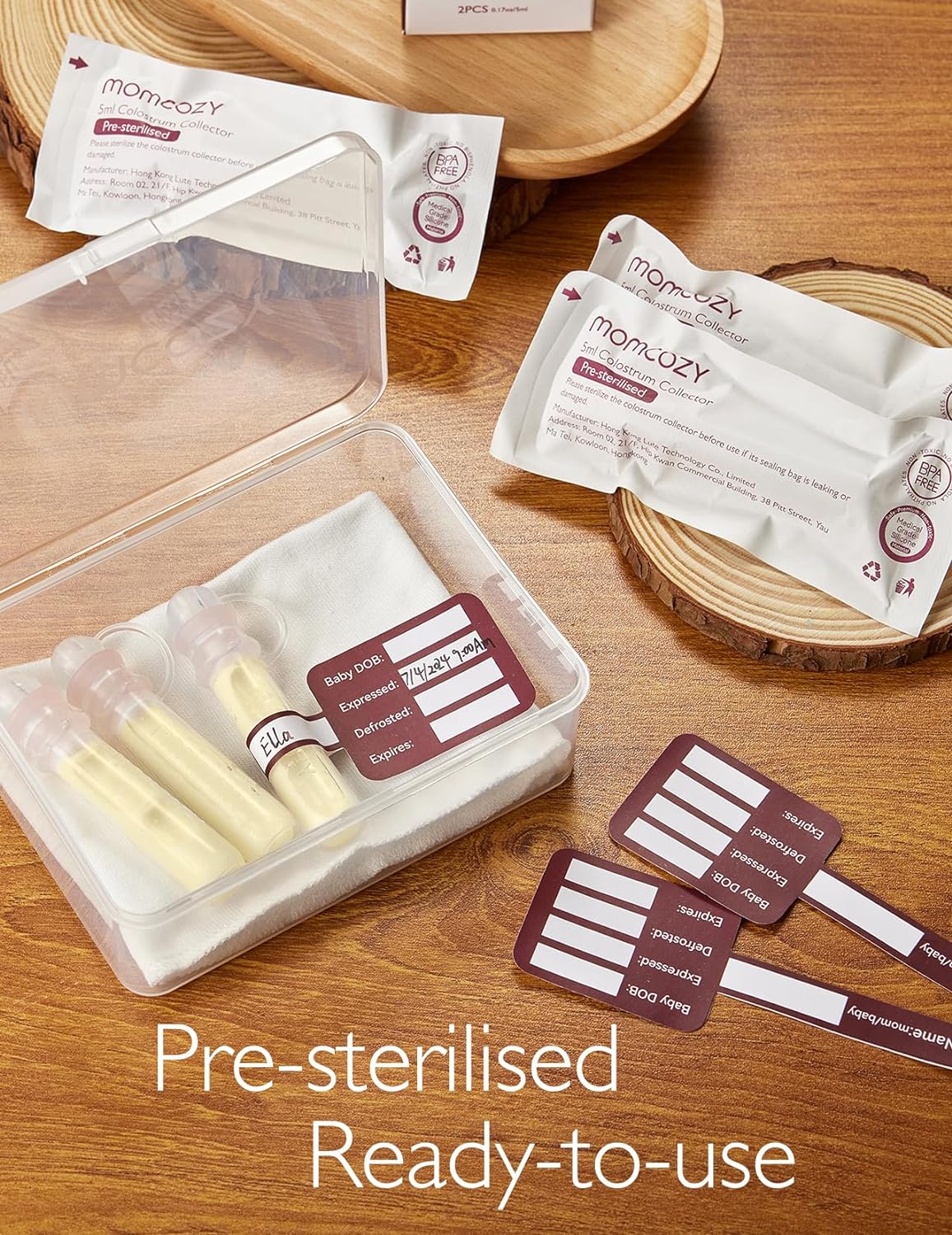 Recolector Reutilizable de Calostro y Leche Materna Momcozy