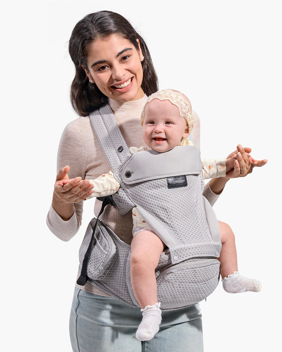 Momcozy 2-in-1 Nosidełko Biodrowe