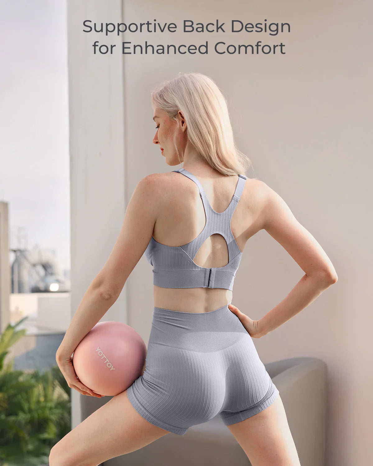Momcozy CoolFit Biustonosz Sportowy do Karmienia – Racerback