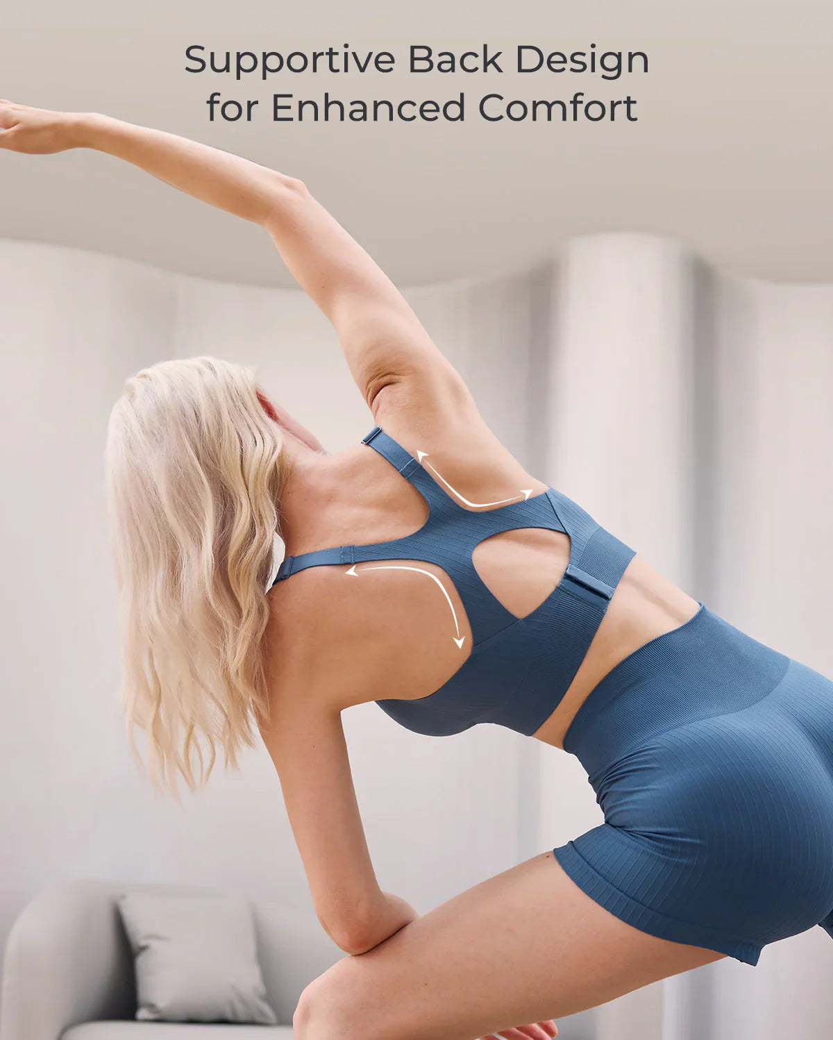 Momcozy CoolFit Biustonosz Sportowy do Karmienia – Racerback
