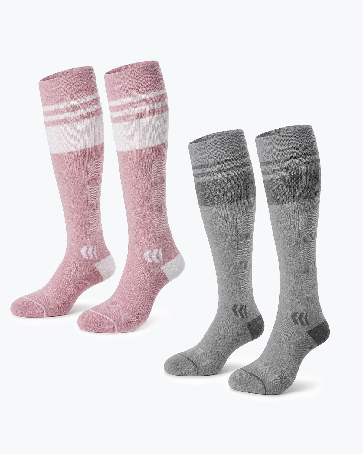 Momcozy Wide Calf Compression Socks 20-30mmHg for Sports 2 Pairs