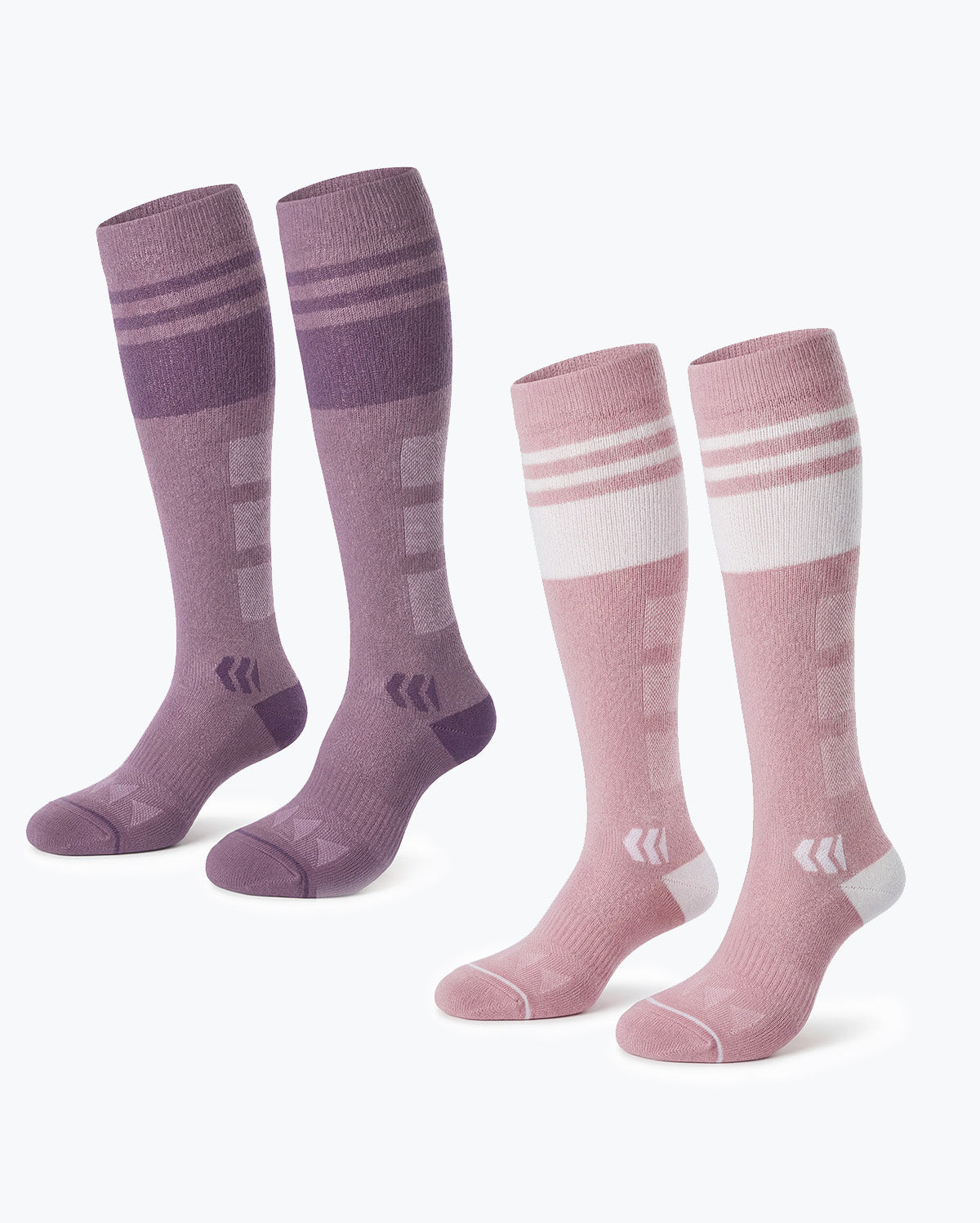 Momcozy Wide Calf Compression Socks 20-30mmHg for Sports 2 Pairs