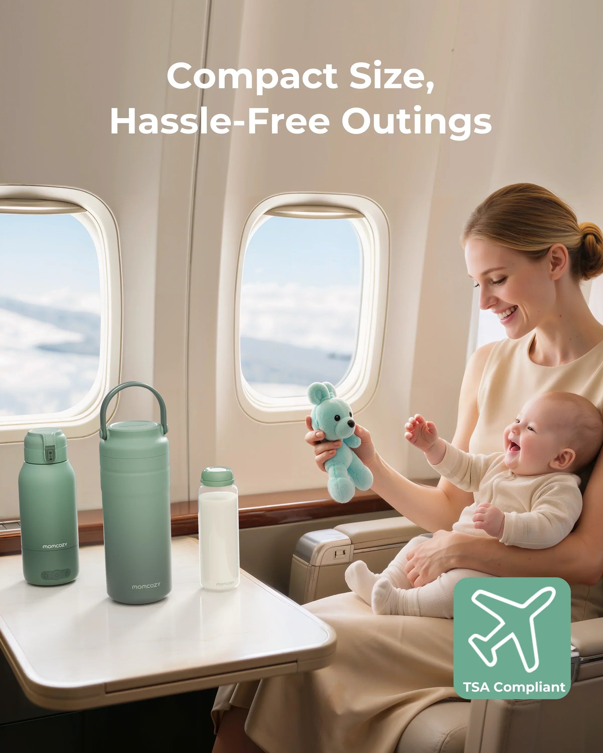 Portable Baby Bottle Cooler for Outdoor - 12oz
