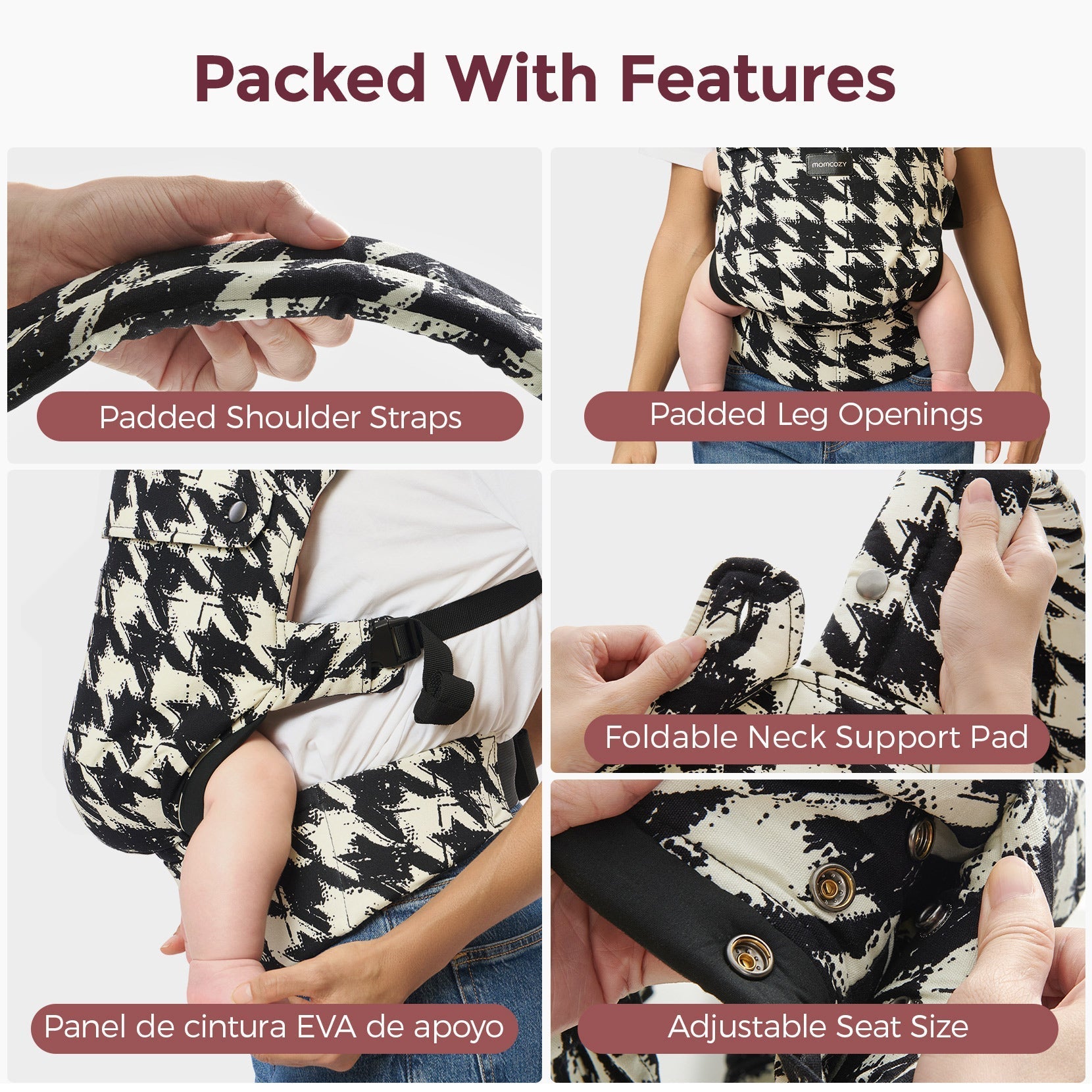 Momcozy PureHug Nosidełko dla Dzieci - Ekskluzywna Oferta