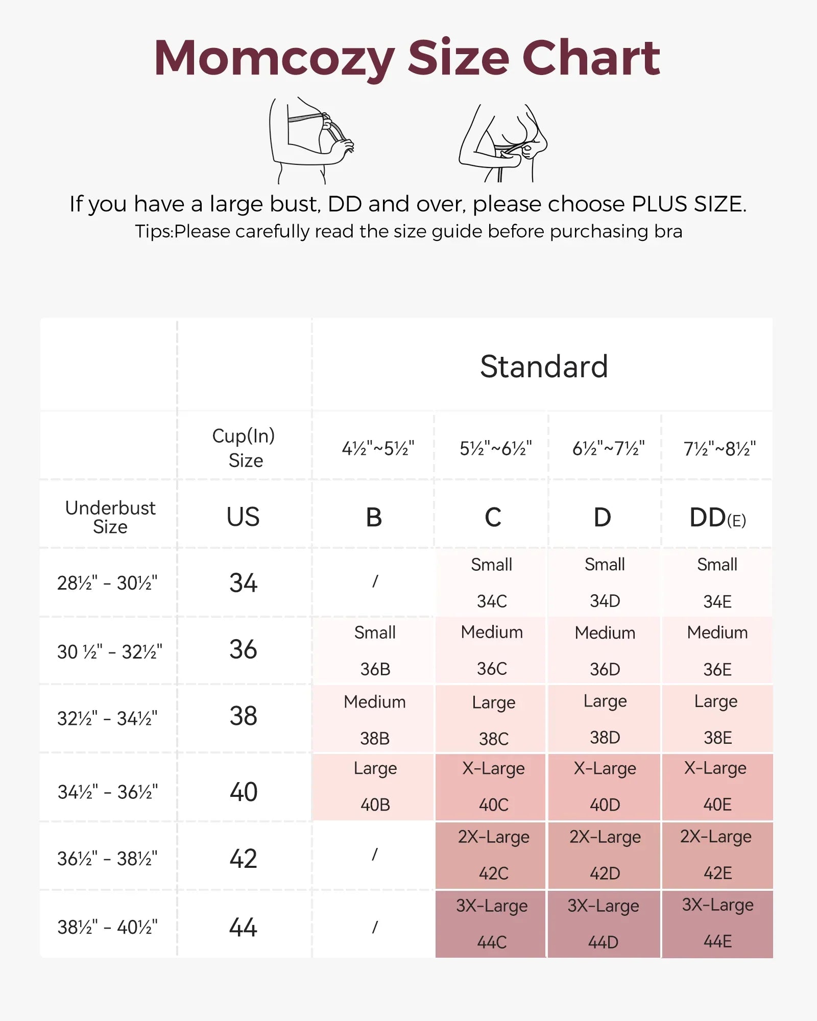 Soutien-gorge de tirage sans fil et sans coutures en tissu Tencel™ Momcozy