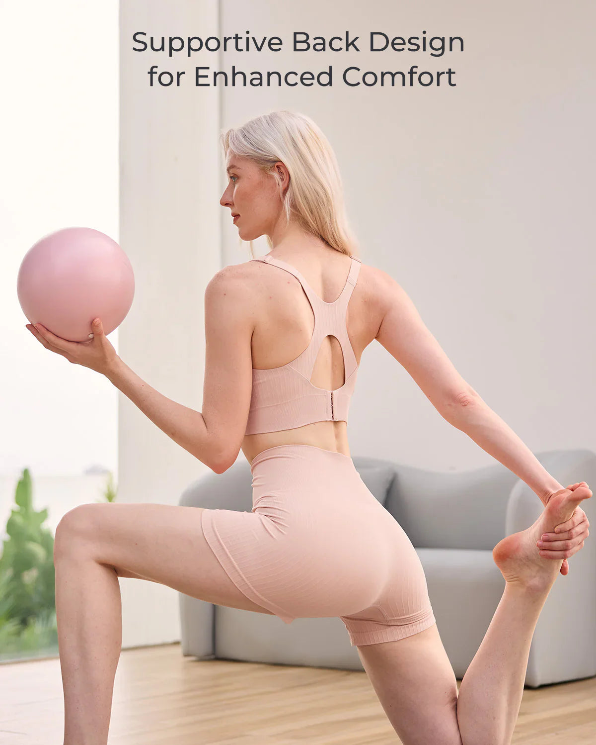 Momcozy CoolFit Biustonosz Sportowy do Karmienia – Racerback