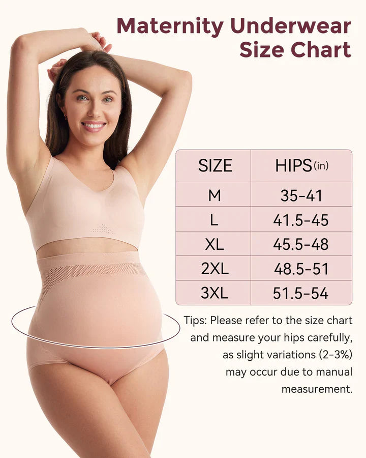 Culottes de grossesse taille haute sans coutures – maintien doux du ventre
