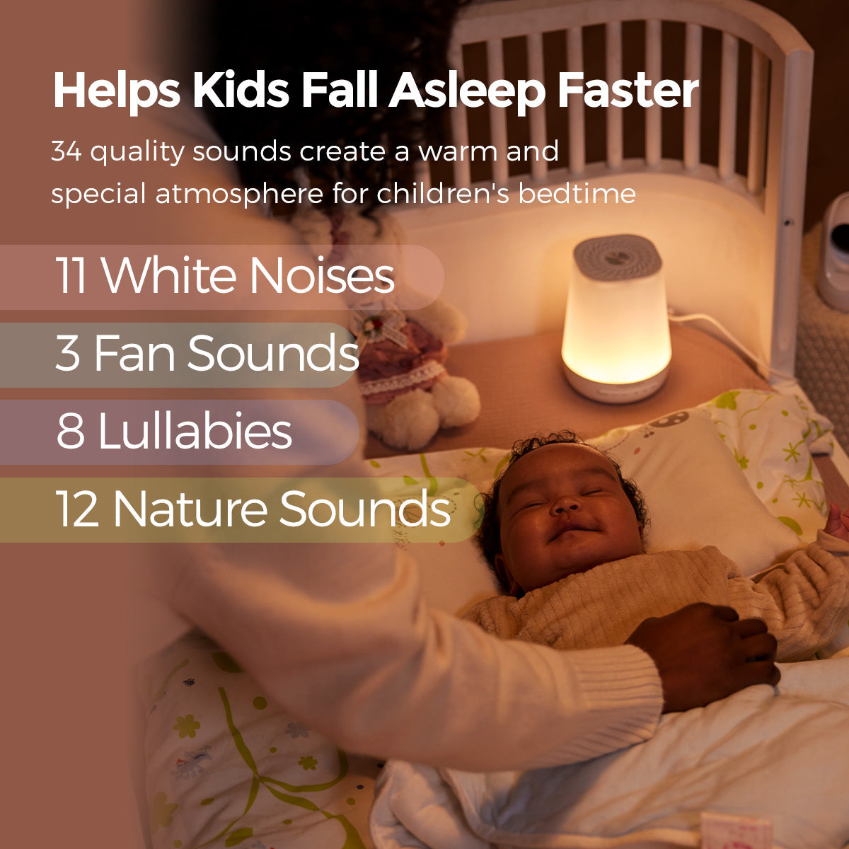 Smart Baby Sound Machine - App Remote Control