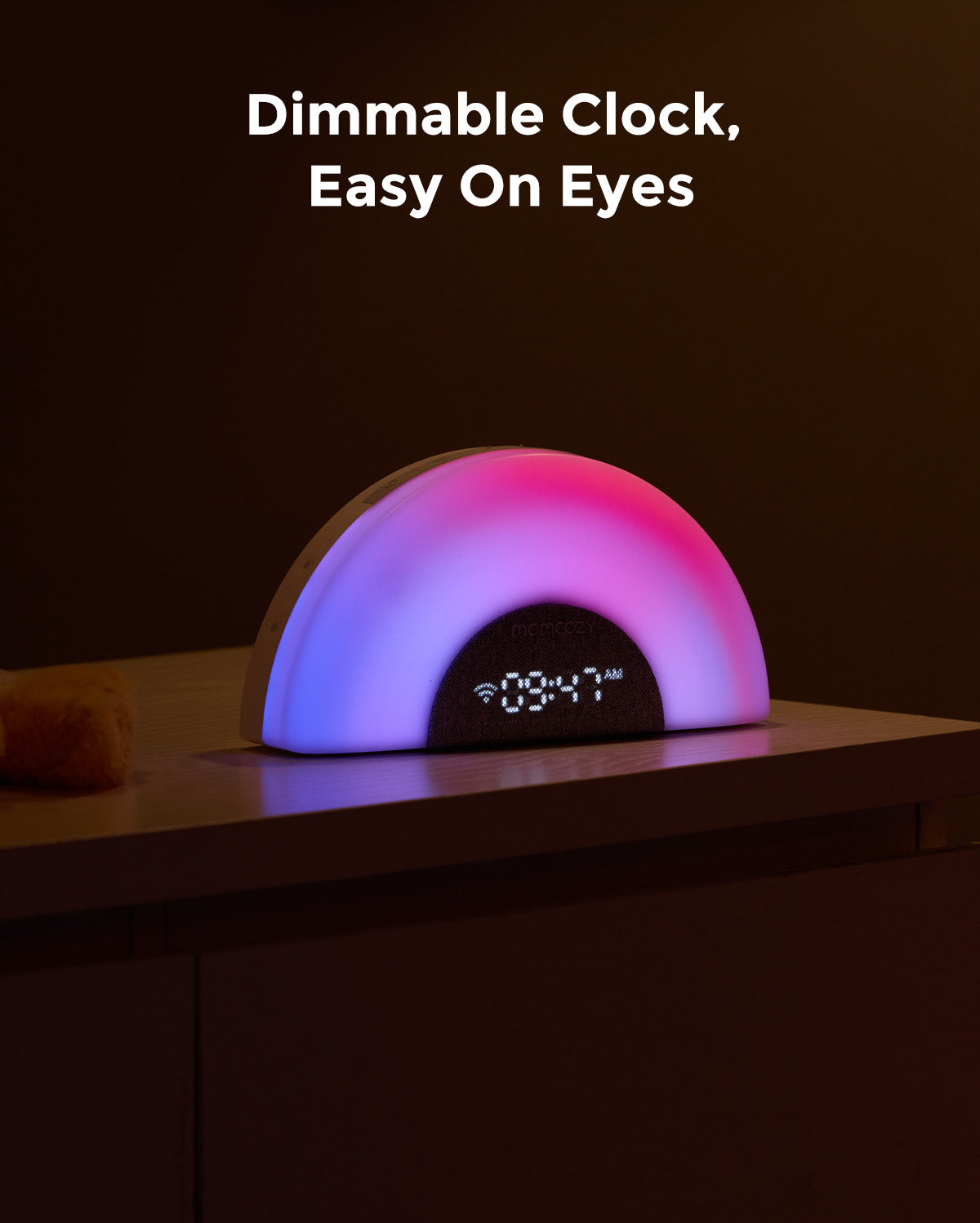 DreamSync™ Máquina de sonido inteligente para bebés - Luz arcoíris y control por app