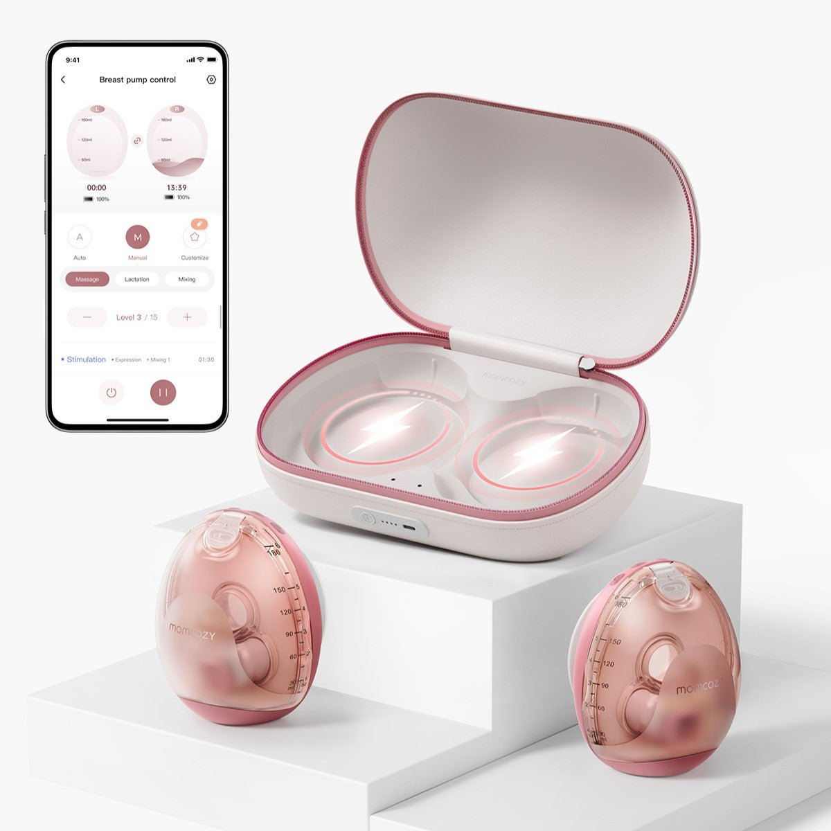 Momcozy Air 1 Ultra-slim Breast Pump