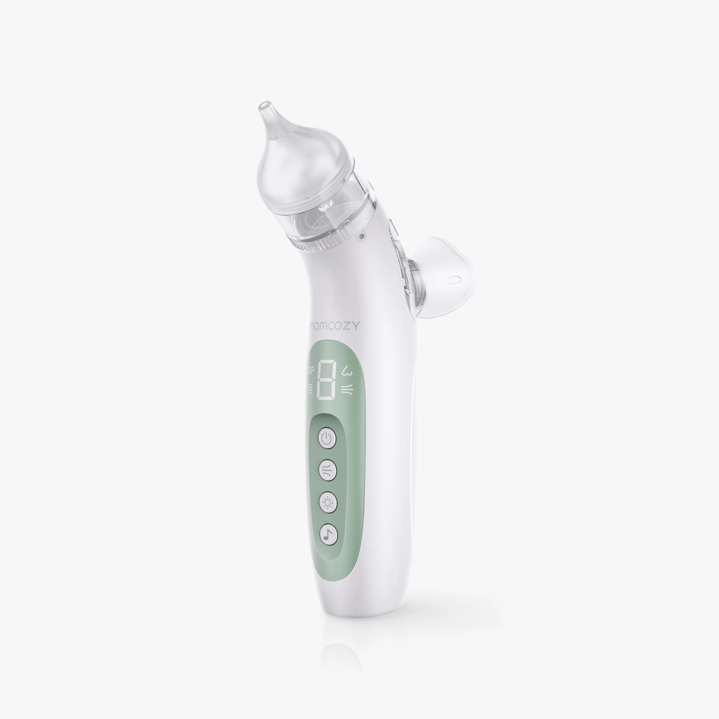 Aspirador nasal eléctrico 2 en 1 Momcozy con spray y succión