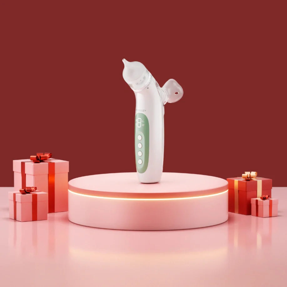 Momcozy BreezyClear™ 2-in-1 Elektrischer Nasensauger mit Sprüh- und Saugfunktion