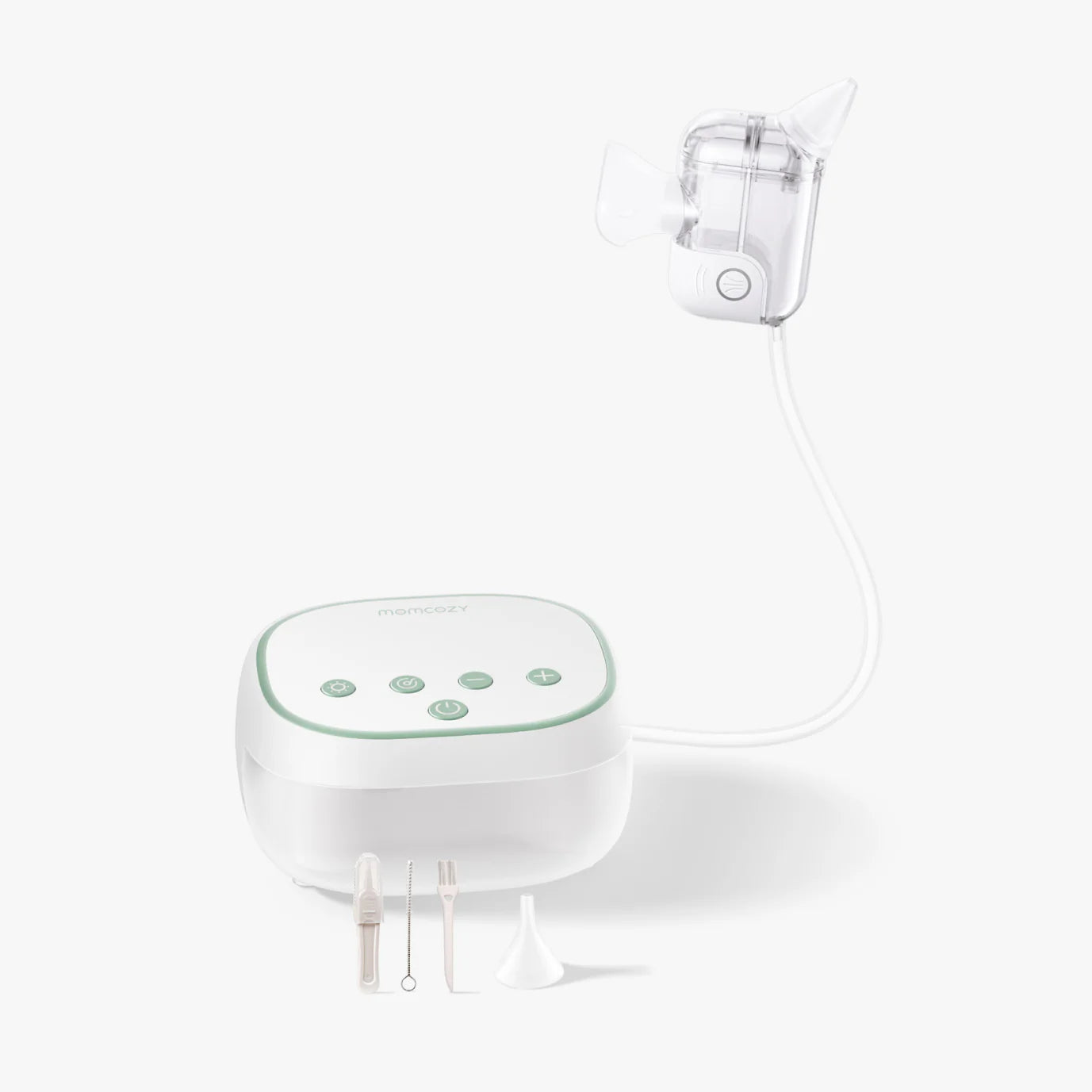 Aspirador nasal eléctrico 2 en 1 Momcozy BreezyClear Pro™ con función de pulverización y succión