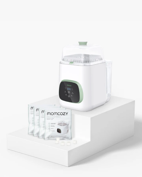 Keep Cleaning Supplies Ready-KleanPal Pro Bottle Washer + 120 Cleaning Tablets