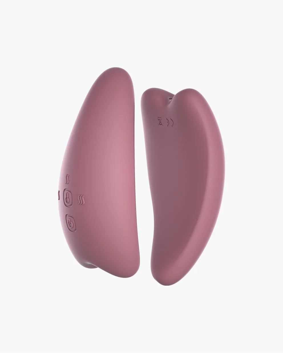 Double 2-in-1 Wärmender & vibrierender Brustmassager