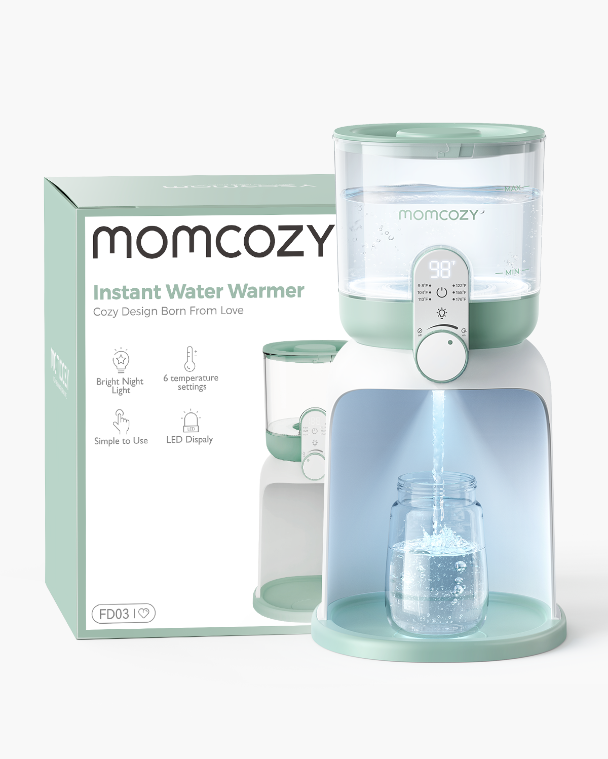 Momcozy Milchpulver-Spender Instant-Milchmodulator