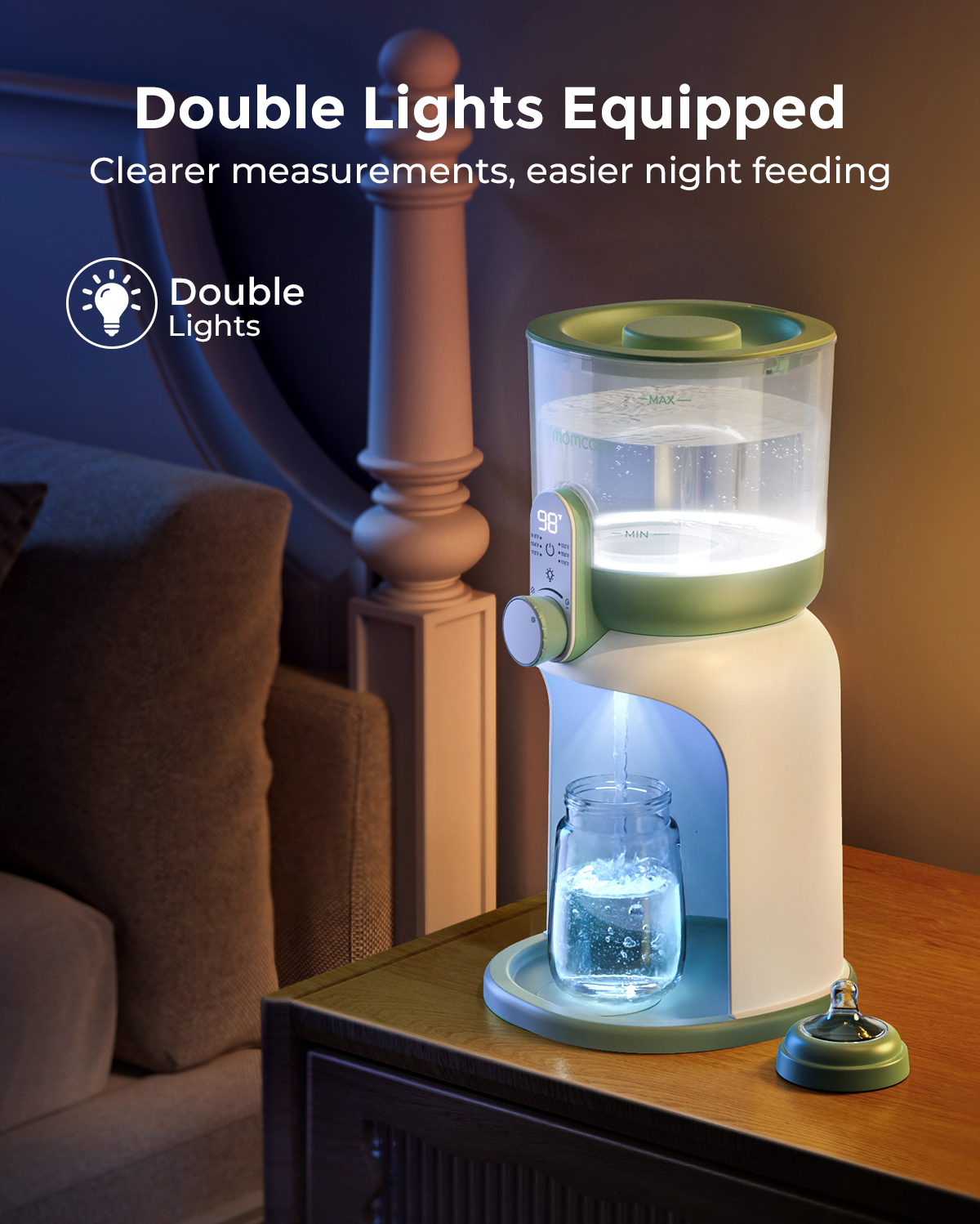 Momcozy Milchpulver-Spender Instant-Milchmodulator
