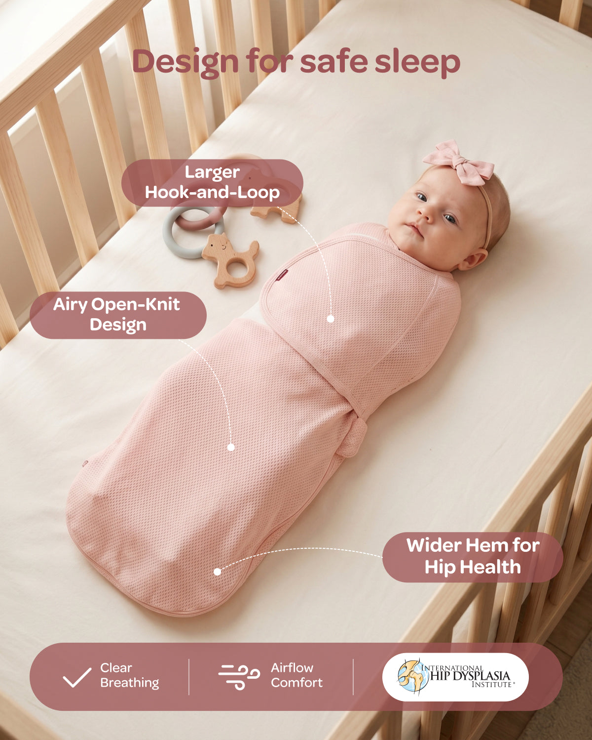 Mapas de bebé Momcozy Muslin Swaddle, 4 paquete